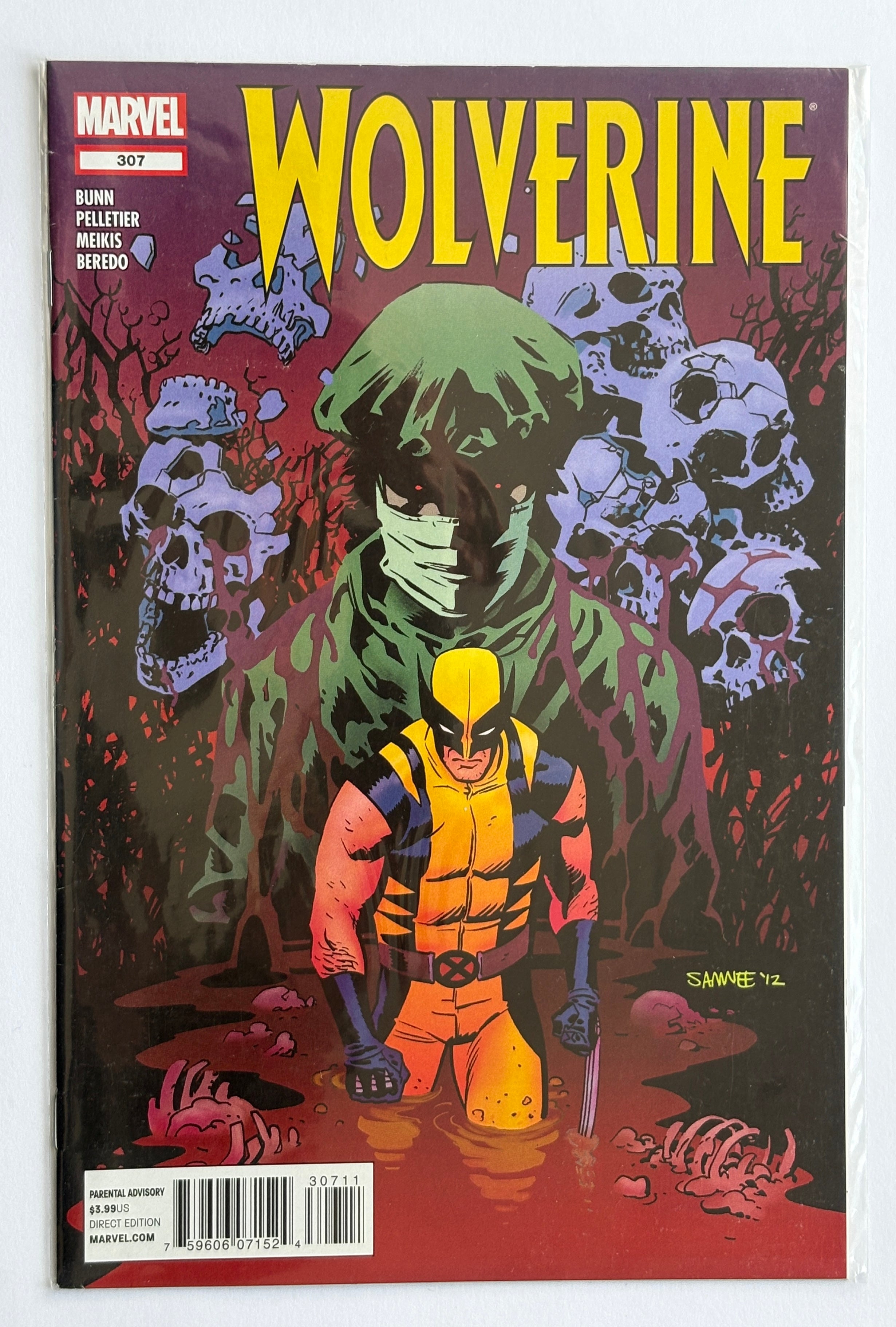 Wolverine 307 - 1st Print - Marvel Comics July 2012 F/VF 7.0