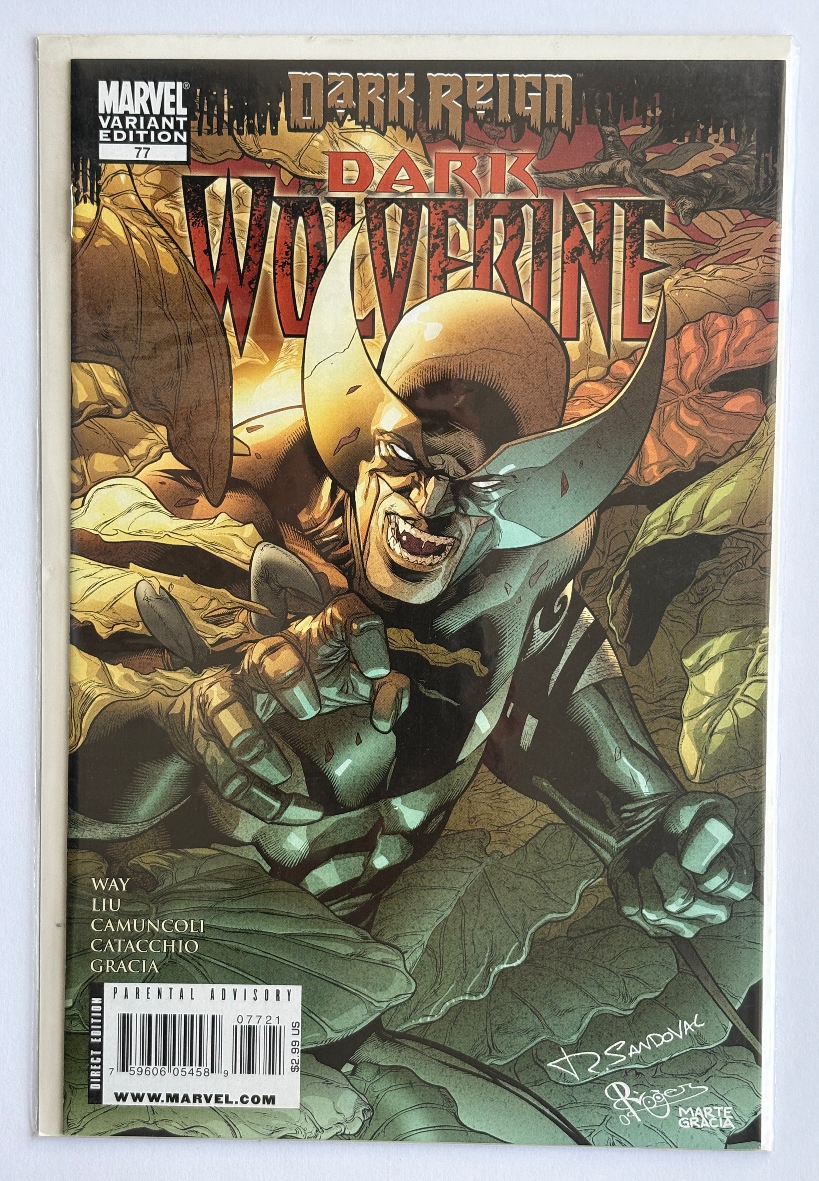 Dark Wolverine #77 - 1st Print Variant Edition Marvel October 2009 F/VF 7.0