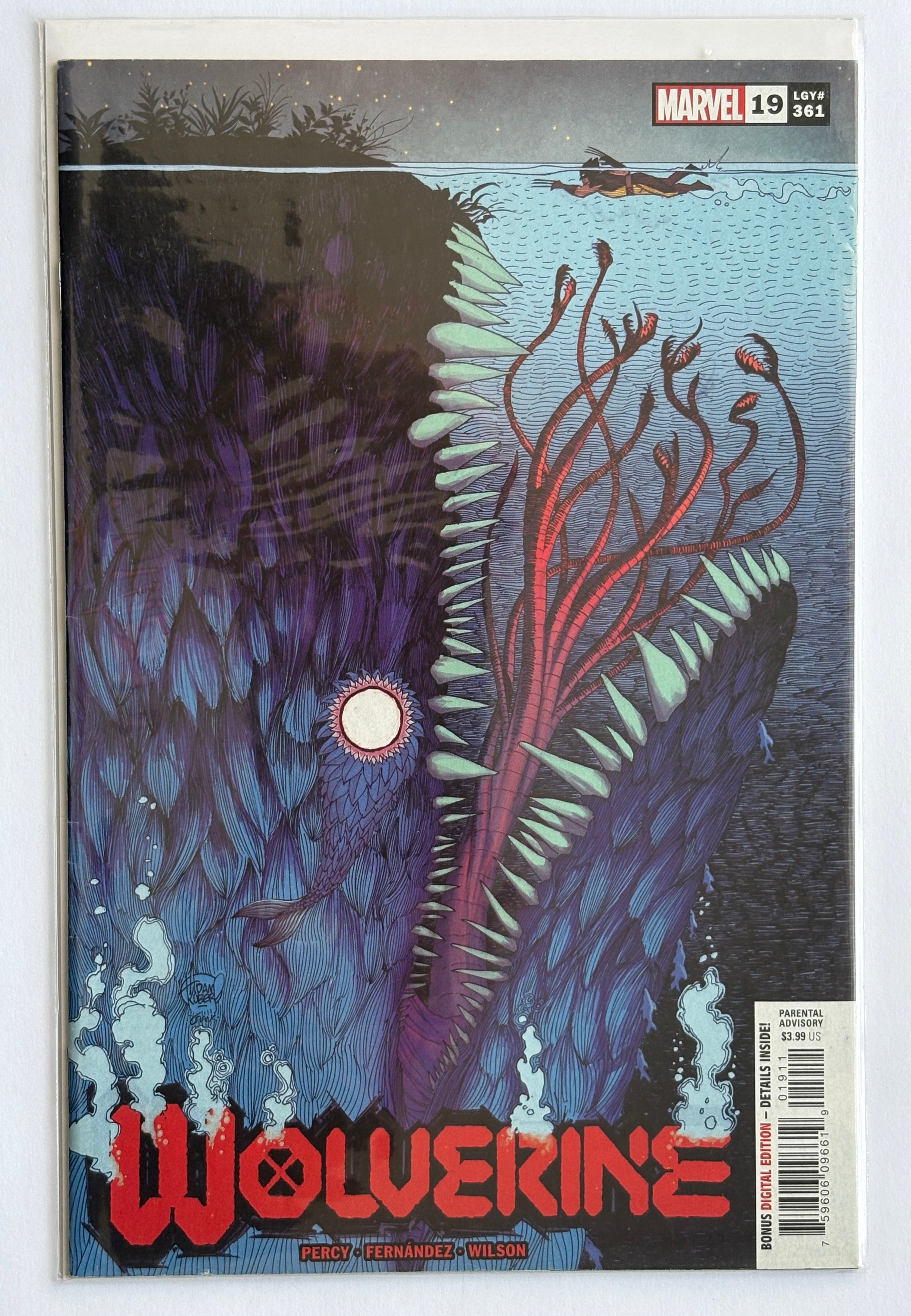 Wolverine #19 - 1st Printing Marvel Comics February 2022 VF+ 8.5