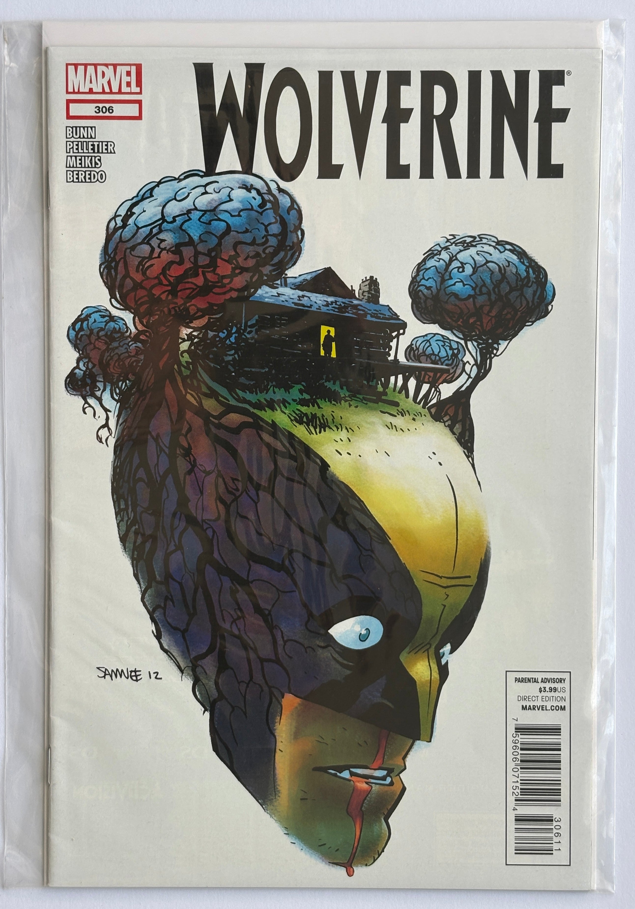 Wolverine 306 - 1st Print - Marvel Comics July 2012 VF 8.0