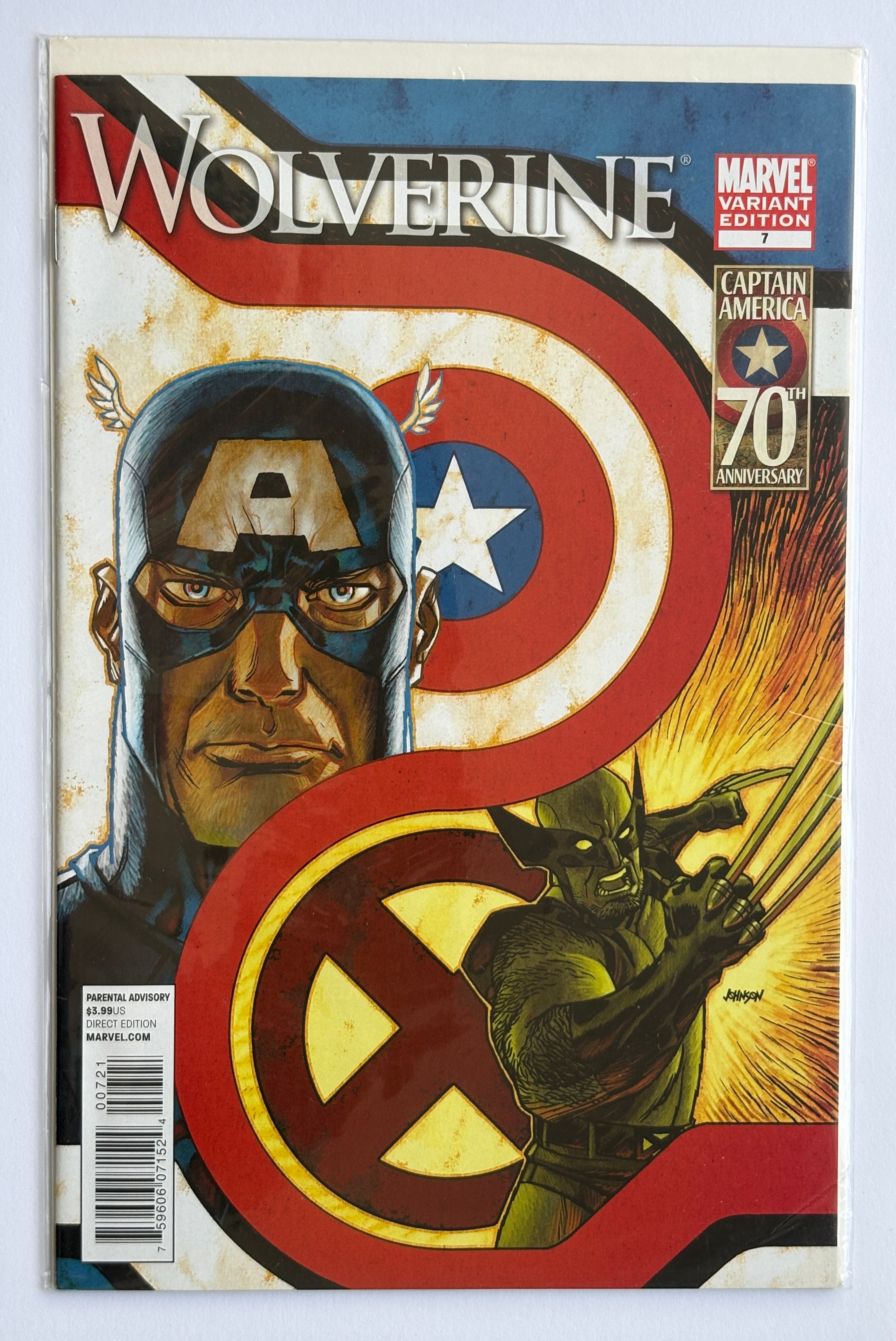 Wolverine #7 - 1st Printing Variant Marvel Comics May 2011 VF 8.0