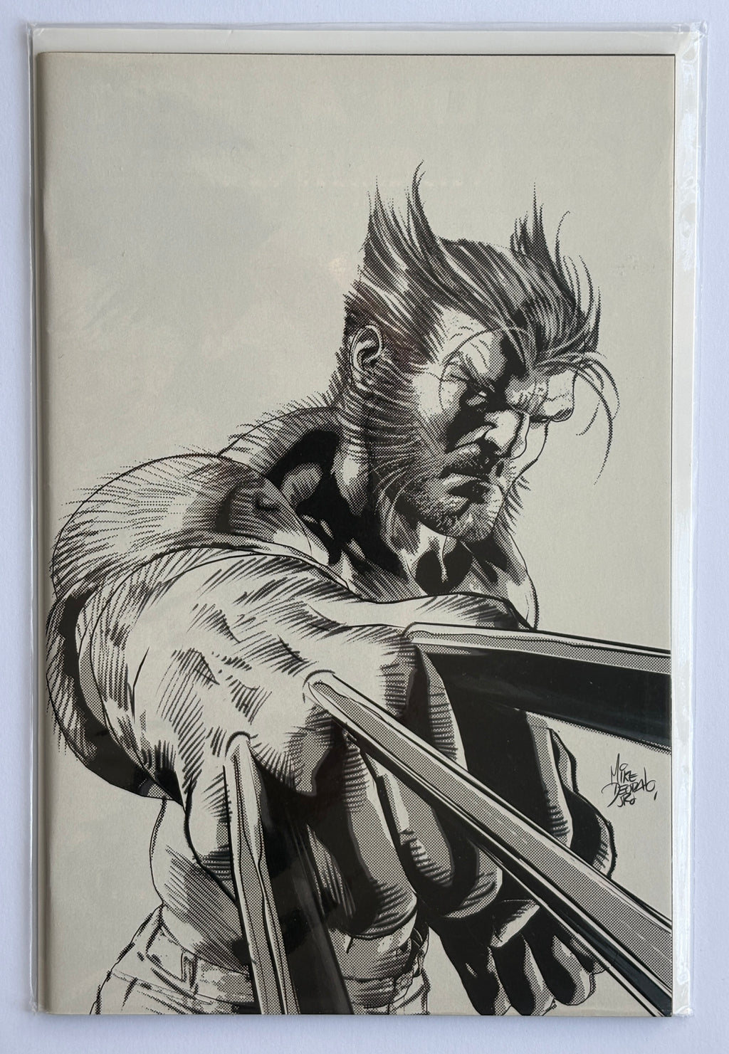 Hunt for Wolverine #1 Trade Dress Colour & B/W Virgin Sketch Cover Set VF+ 8.5