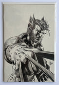 Hunt for Wolverine #1 Trade Dress Colour & B/W Virgin Sketch Cover Set VF+ 8.5