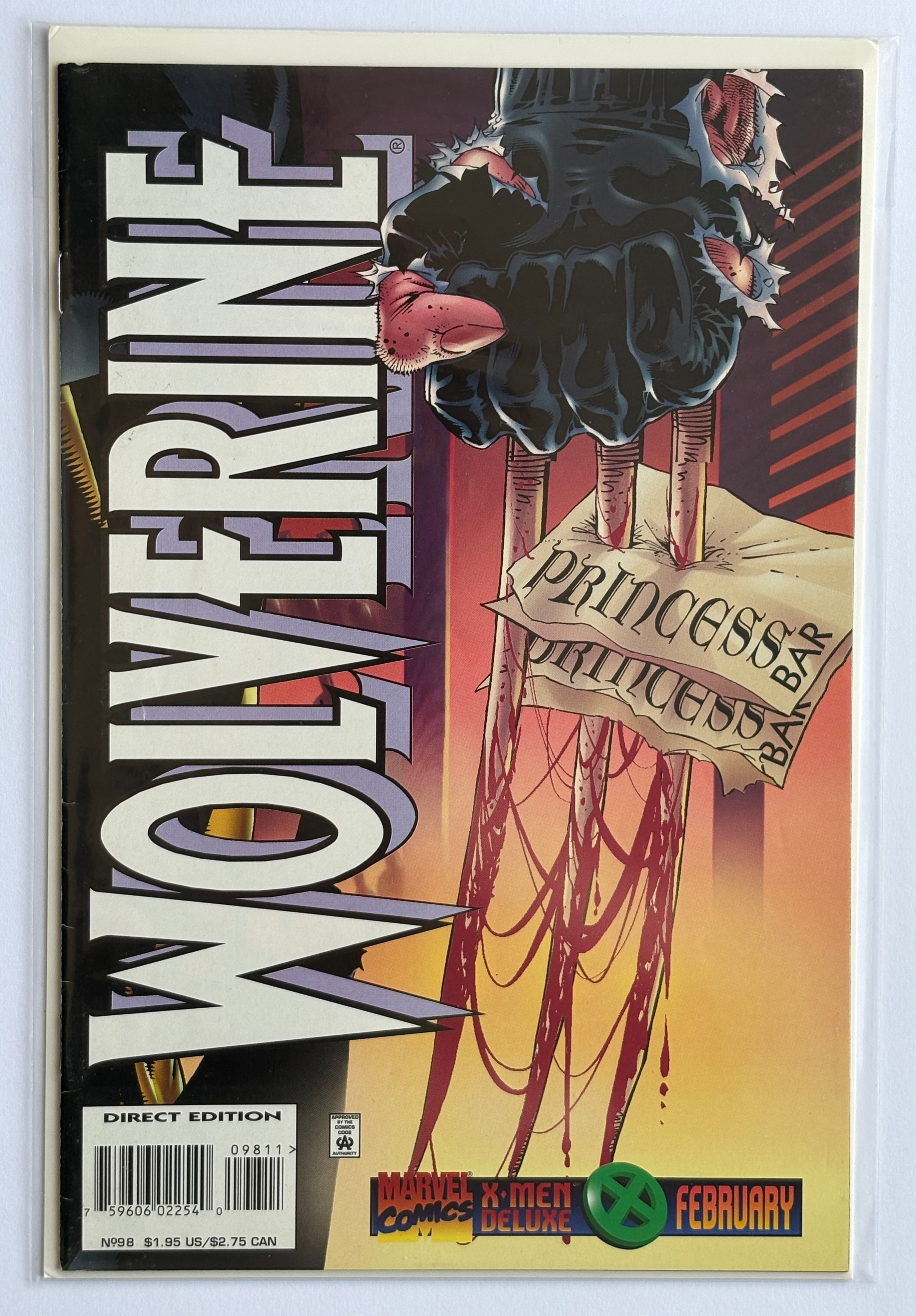 Wolverine #98 - Marvel Comics February 1996 FN 6.0