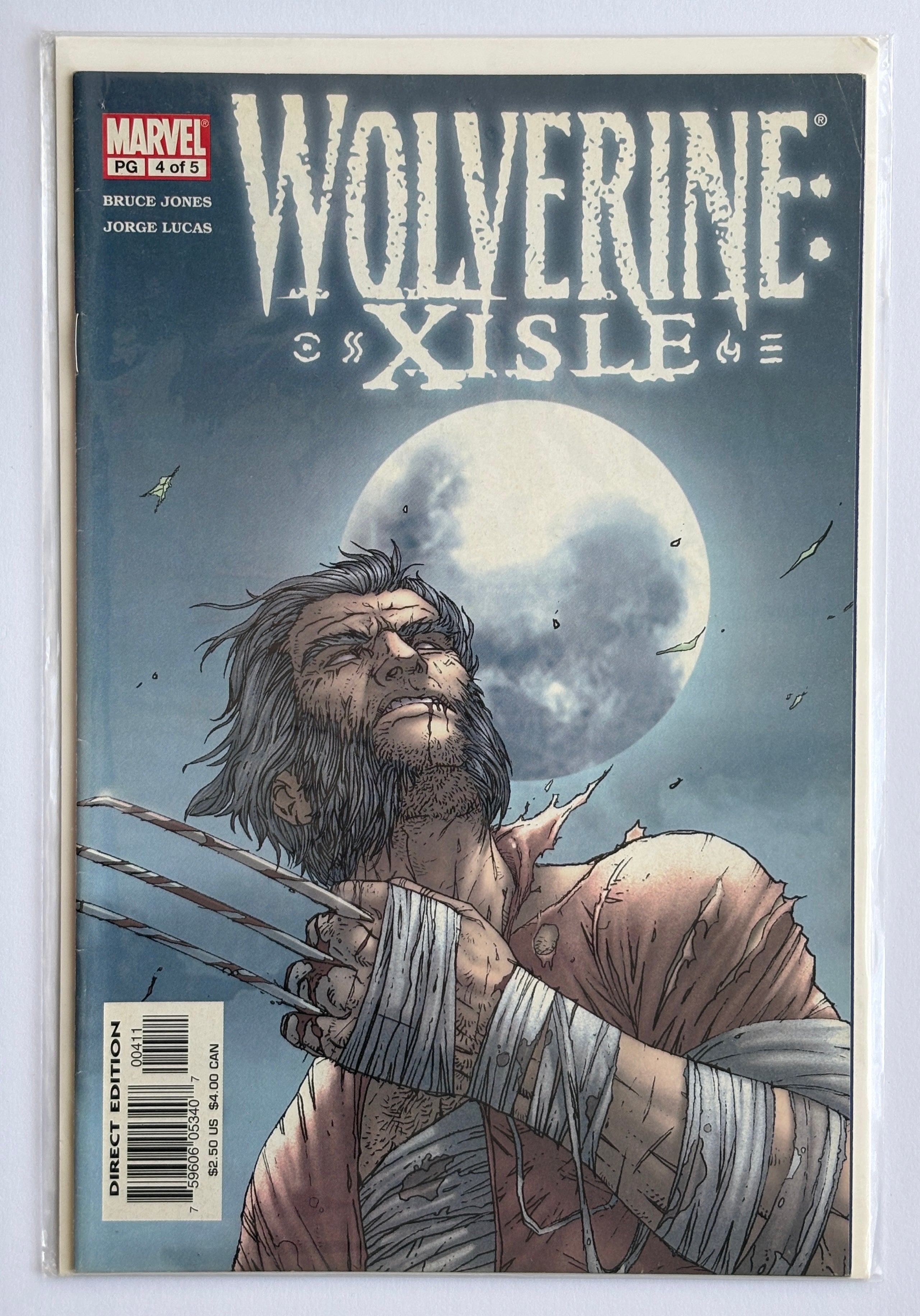 Wolverine Xisle #4 (4 of 5) 1st Print Marvel Comics June 2003 F/VF 7.0