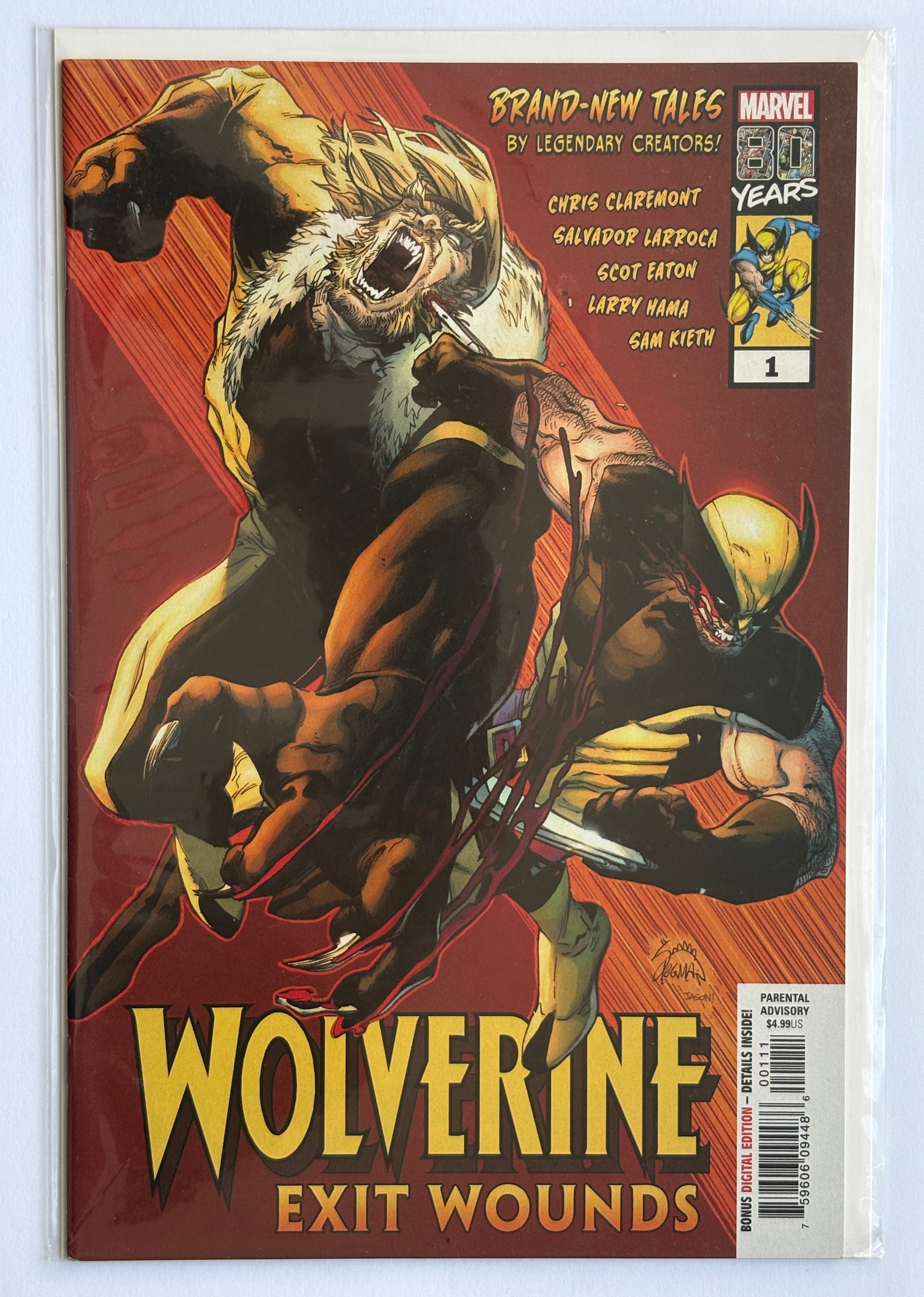 Wolverine Exit Wounds #1 - 1st Printing - Marvel Comics 2019 VF/NM 9.0