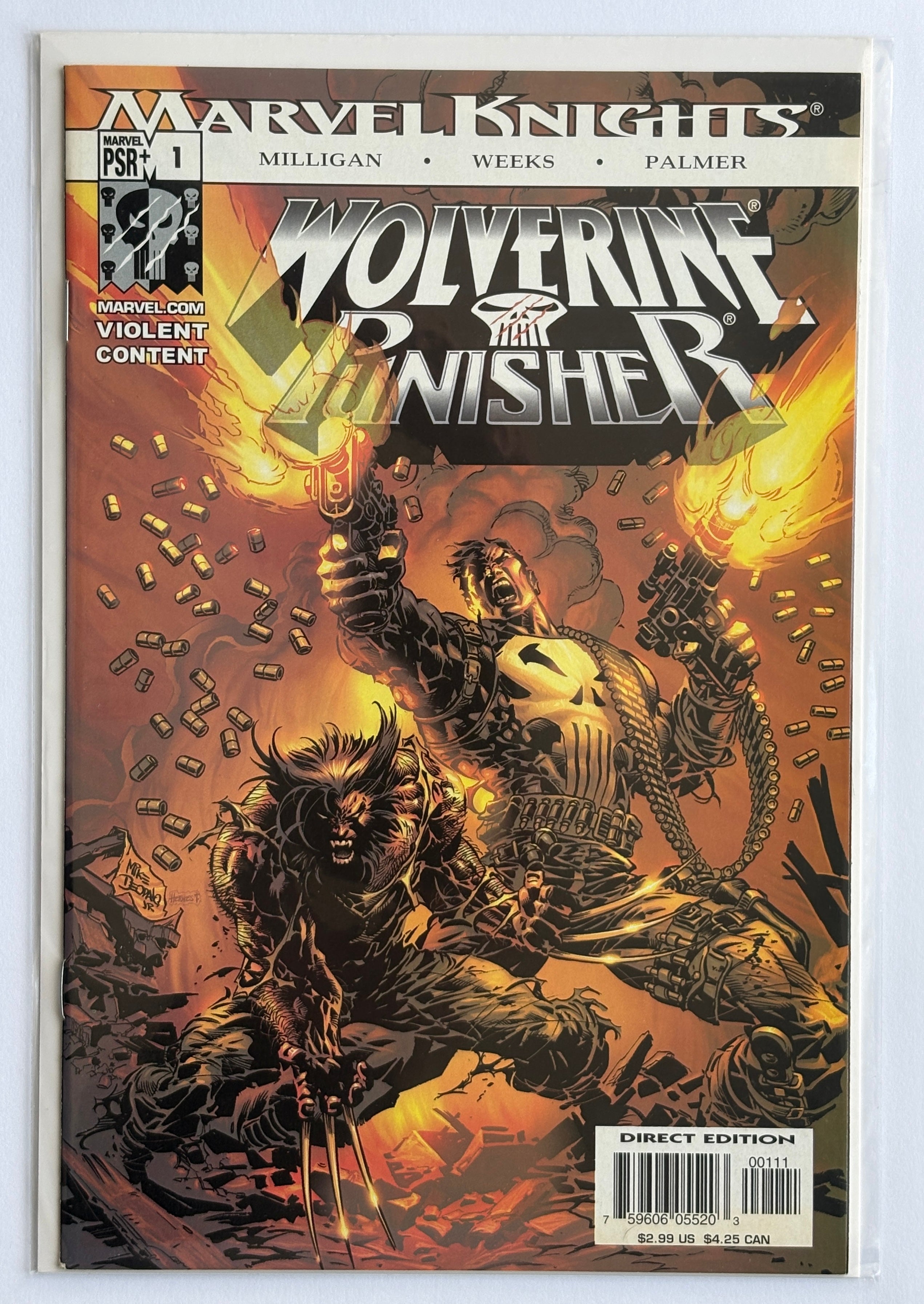 Wolverine / Punisher #1 1st Printing Marvel Comics May 2004 VF+ 8.5
