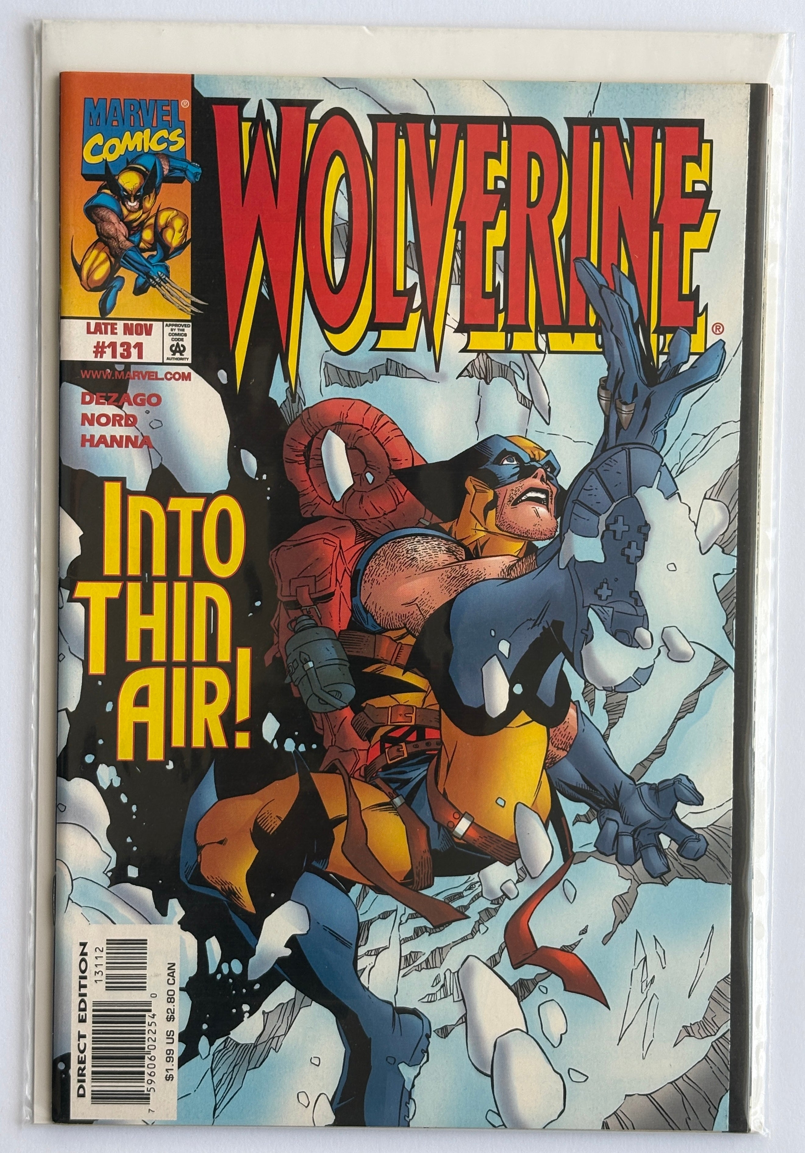 Wolverine #131 - 2nd Printing Marvel Comics November 1998 VF 8.0