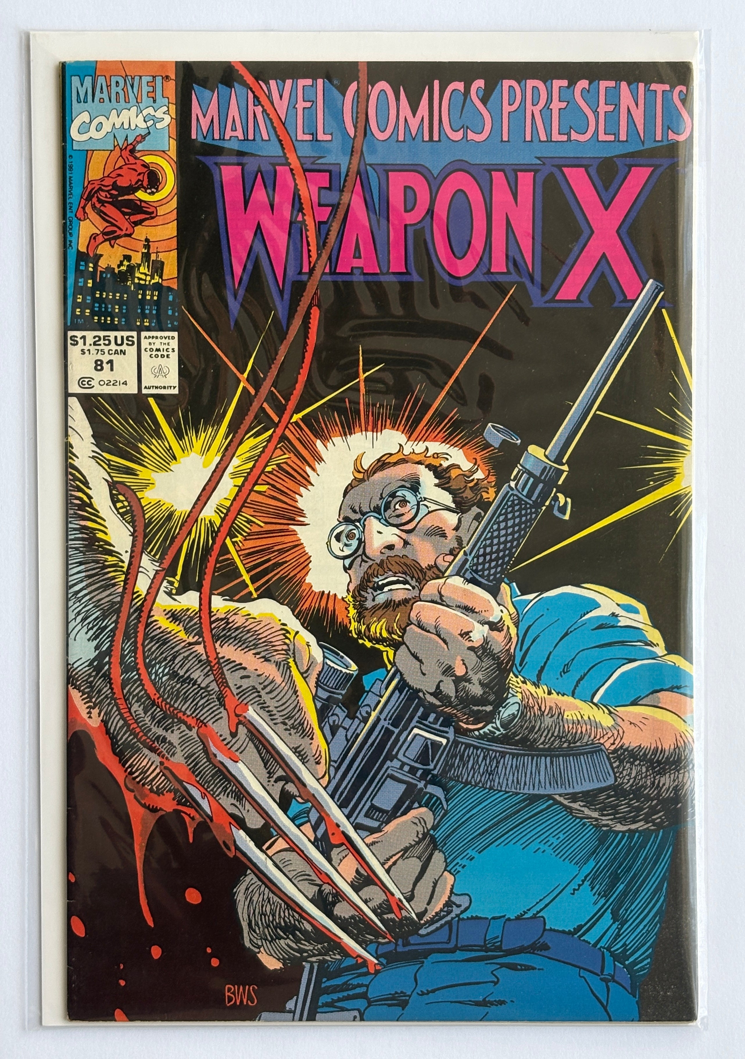 Marvel Comics Presents #81 - Weapon X - Marvel Comics  1991 VF- 7.5