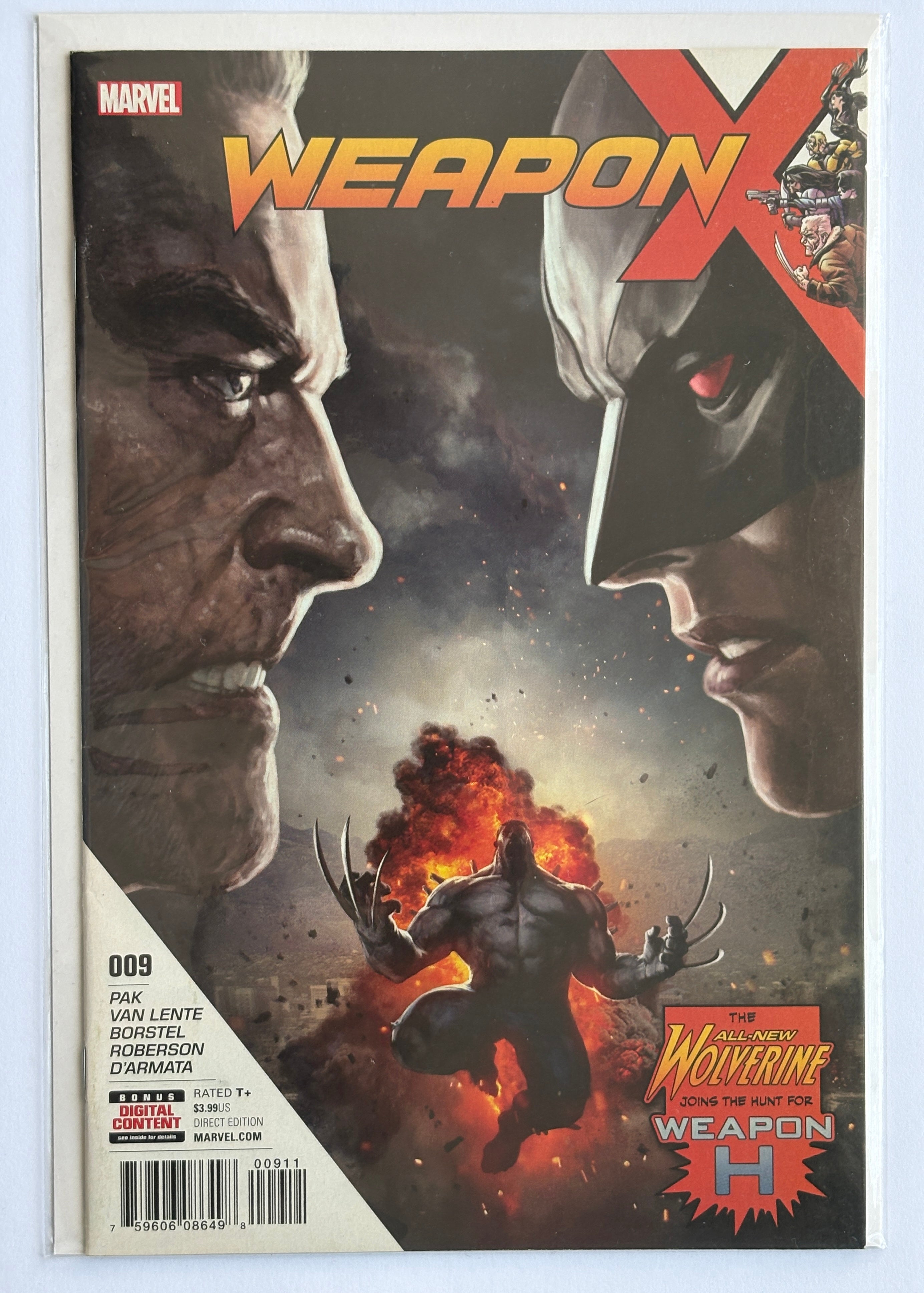 Weapon X #9 - 1st Printing - Marvel Comics  December 2017 VF 8.0