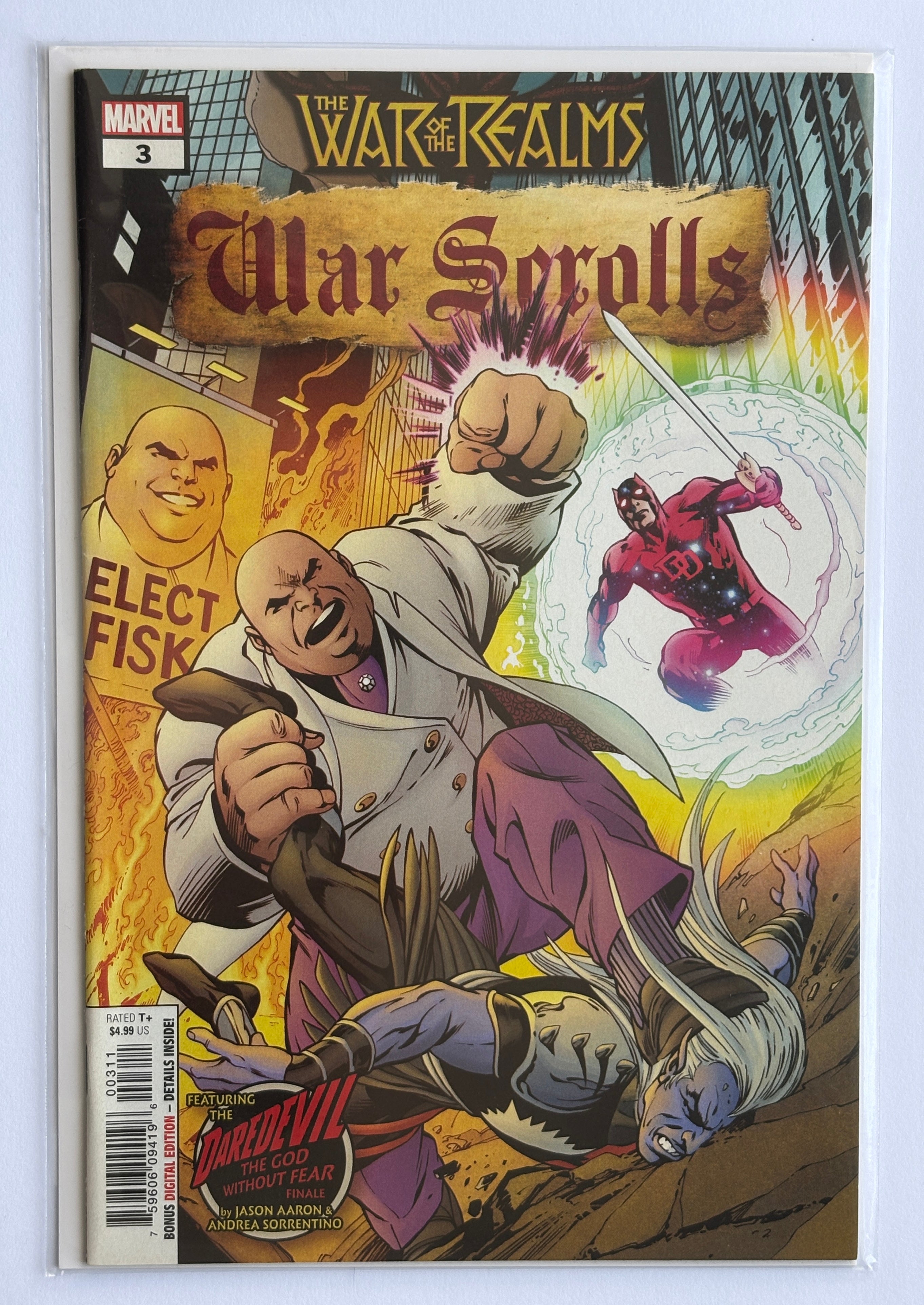 The War of the Realms: War Scrolls #3 - 1st Print Marvel August 2019 VF/NM 9.0