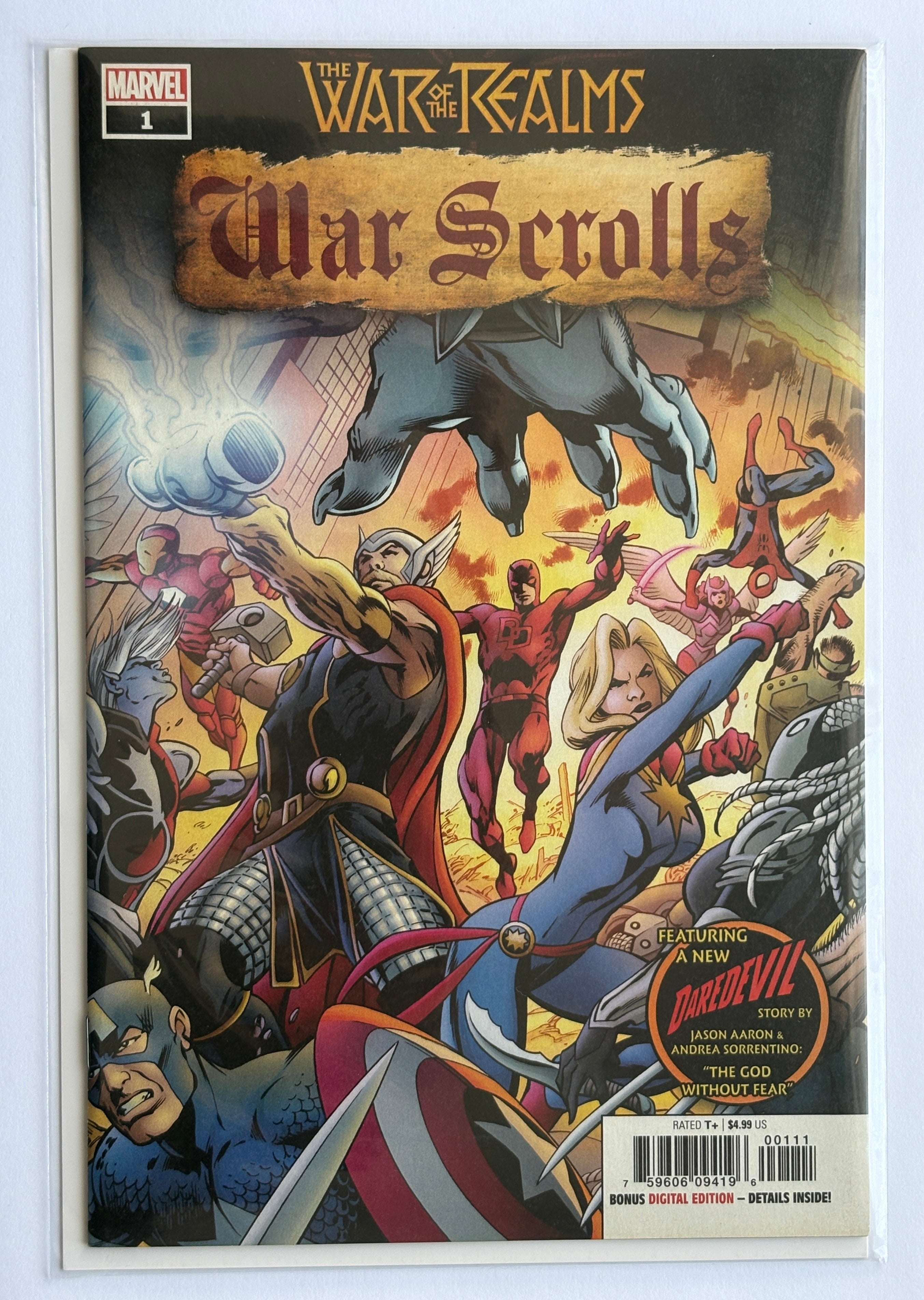 The War of the Realms: War Scrolls #1 - 1st Print Marvel July 2019 NM 9.4