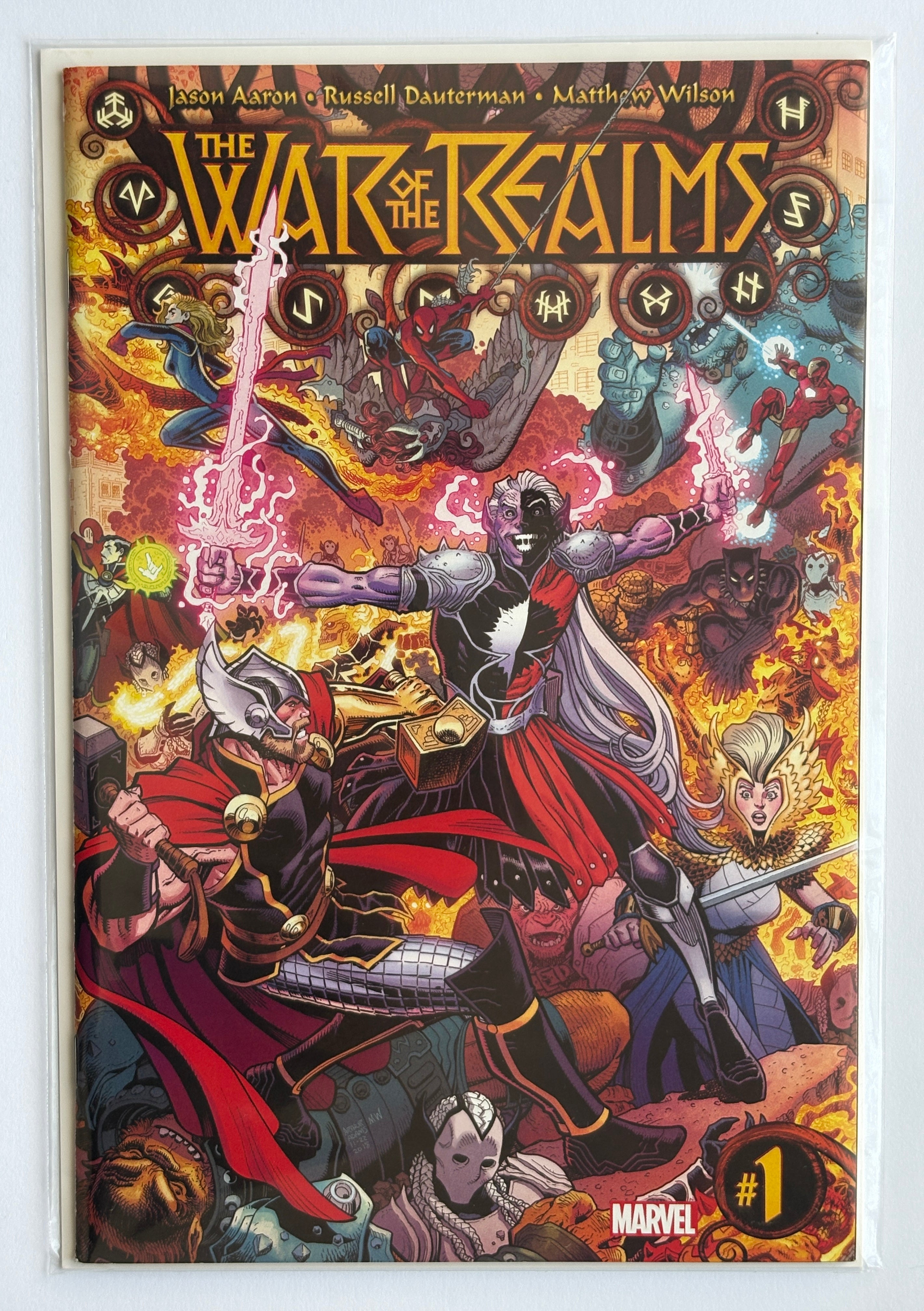 The War of the Realms #1 - 1st Printing Marvel Comics June 2019 VF+ 8.5