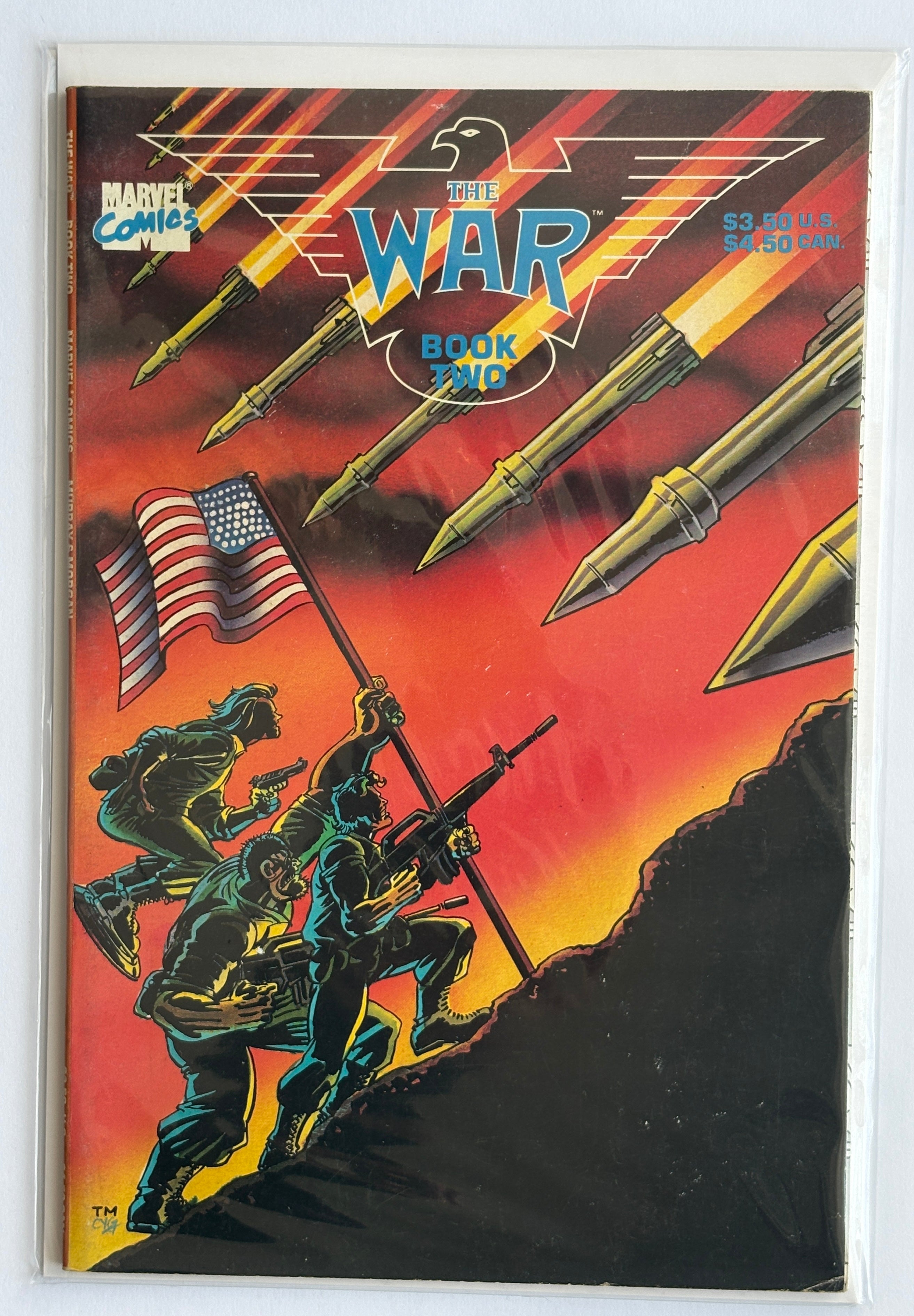 The War #2 - Marvel Comics 1989 F/VF 7.0