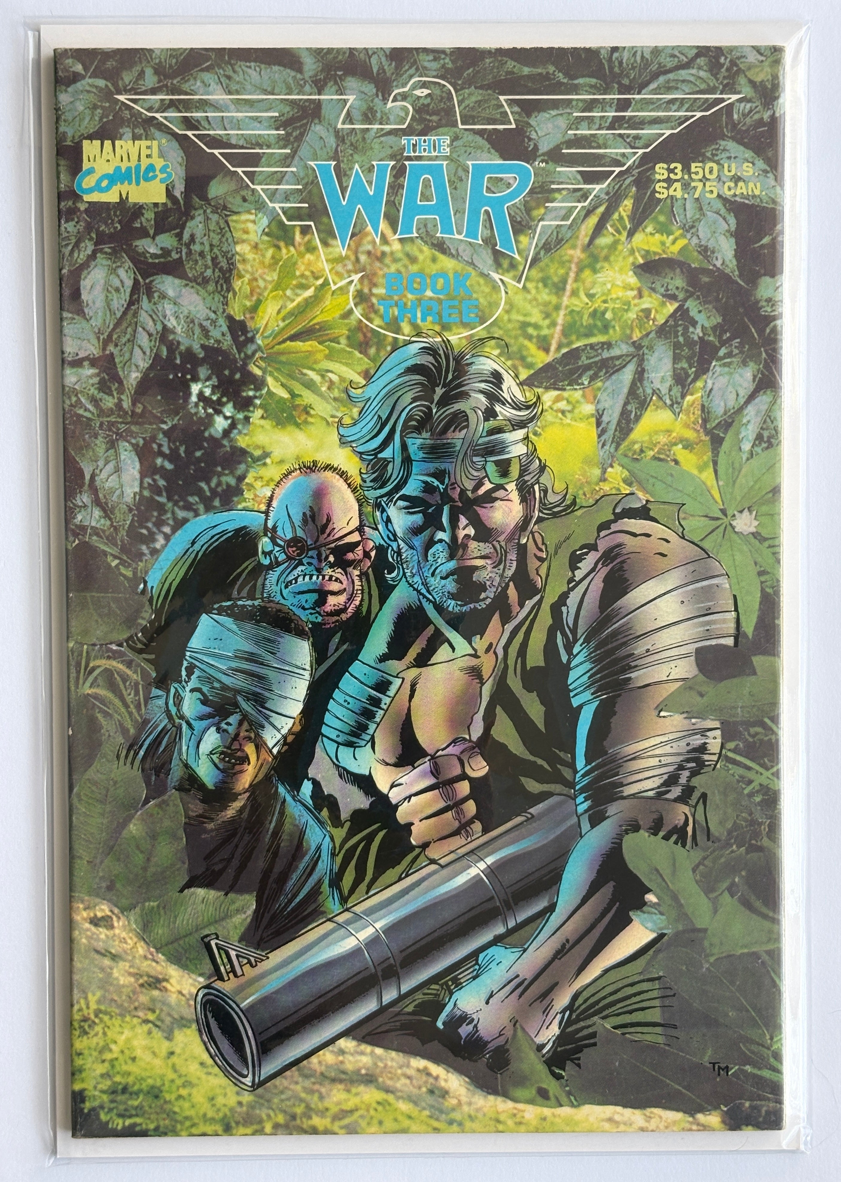The War #3 - Marvel Comics 1989 F/VF 7.0