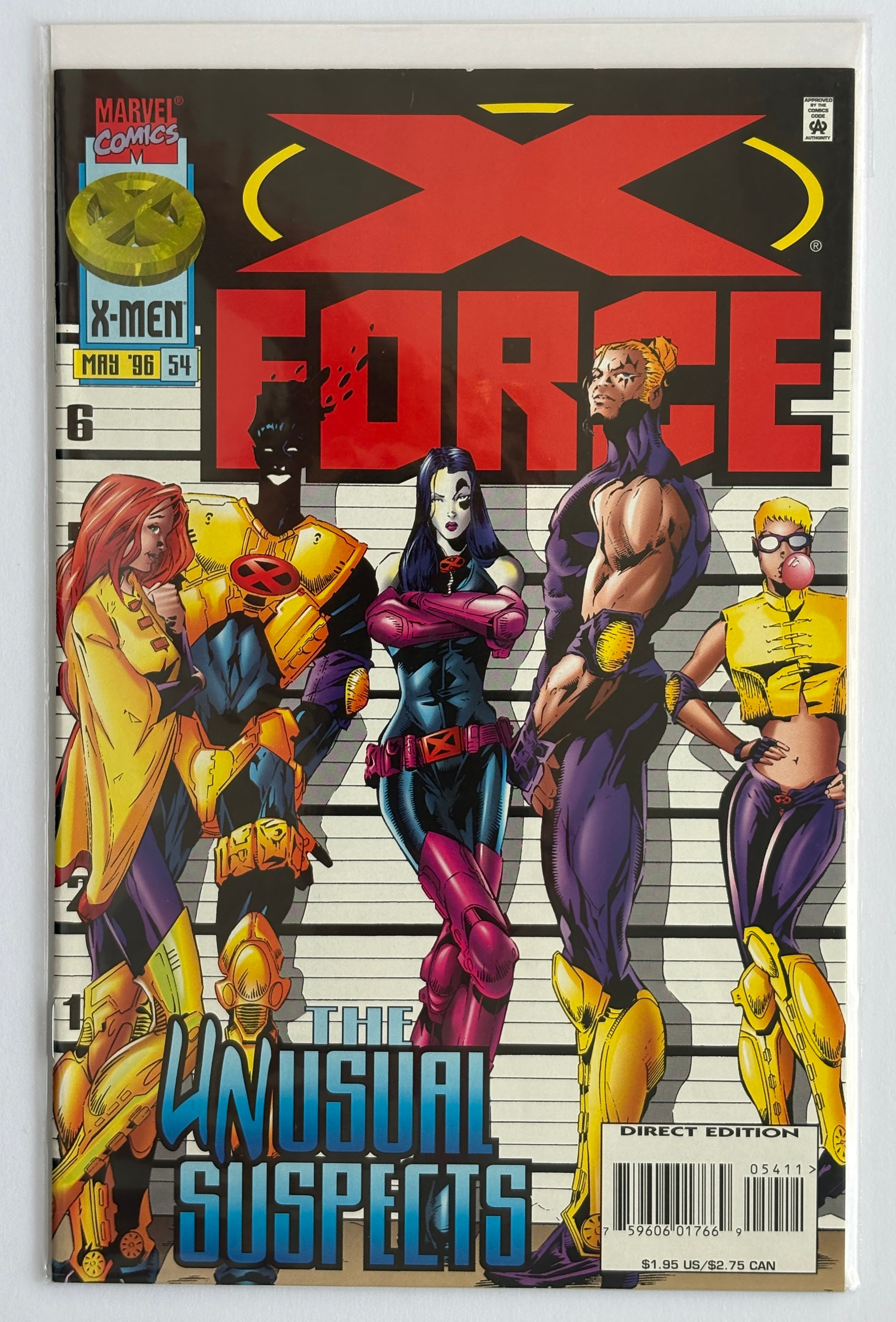 X-Force #54  - 1st Printing Marvel Comics May 1996 FN+ 6.5