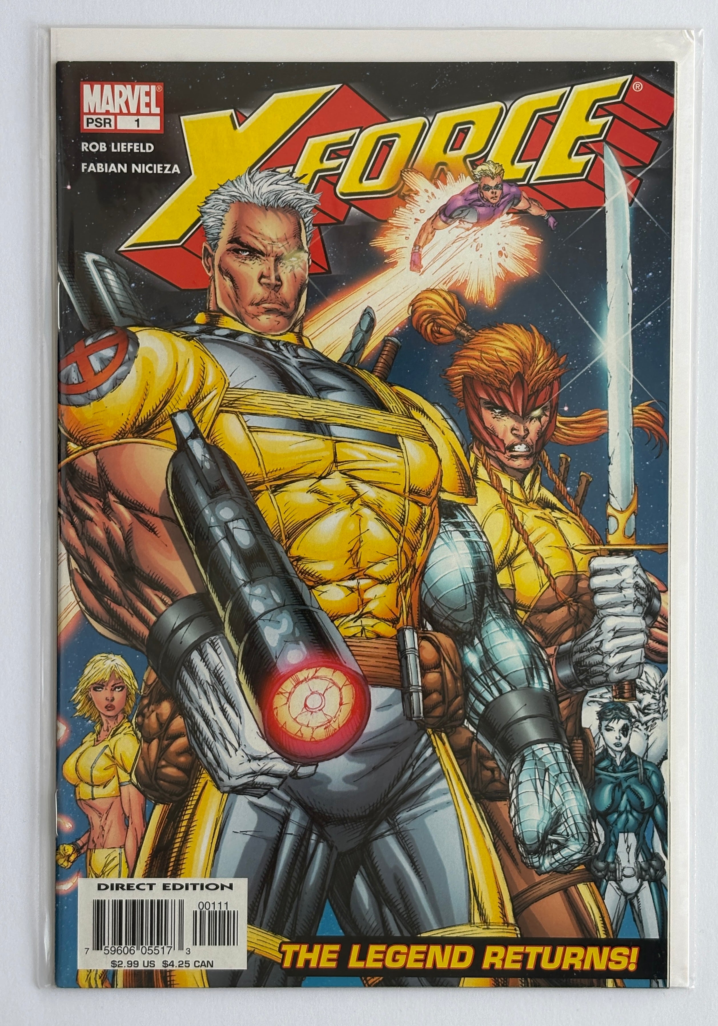 X-Force #1 - 1st Printing - Marvel Comics October 2004 VF 8.0