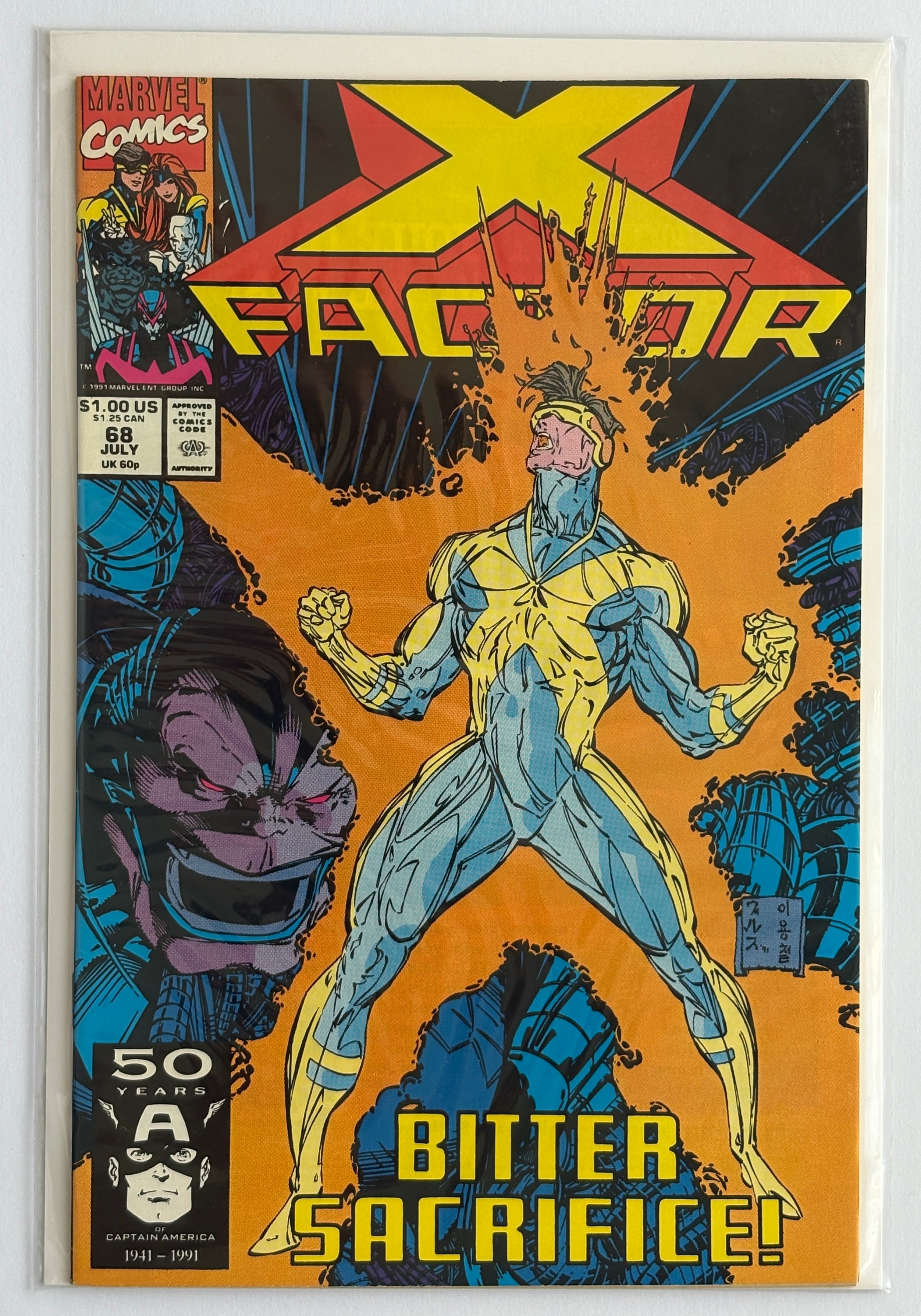 X-Factor #68 - Marvel Comics July 1991 VF 8.0