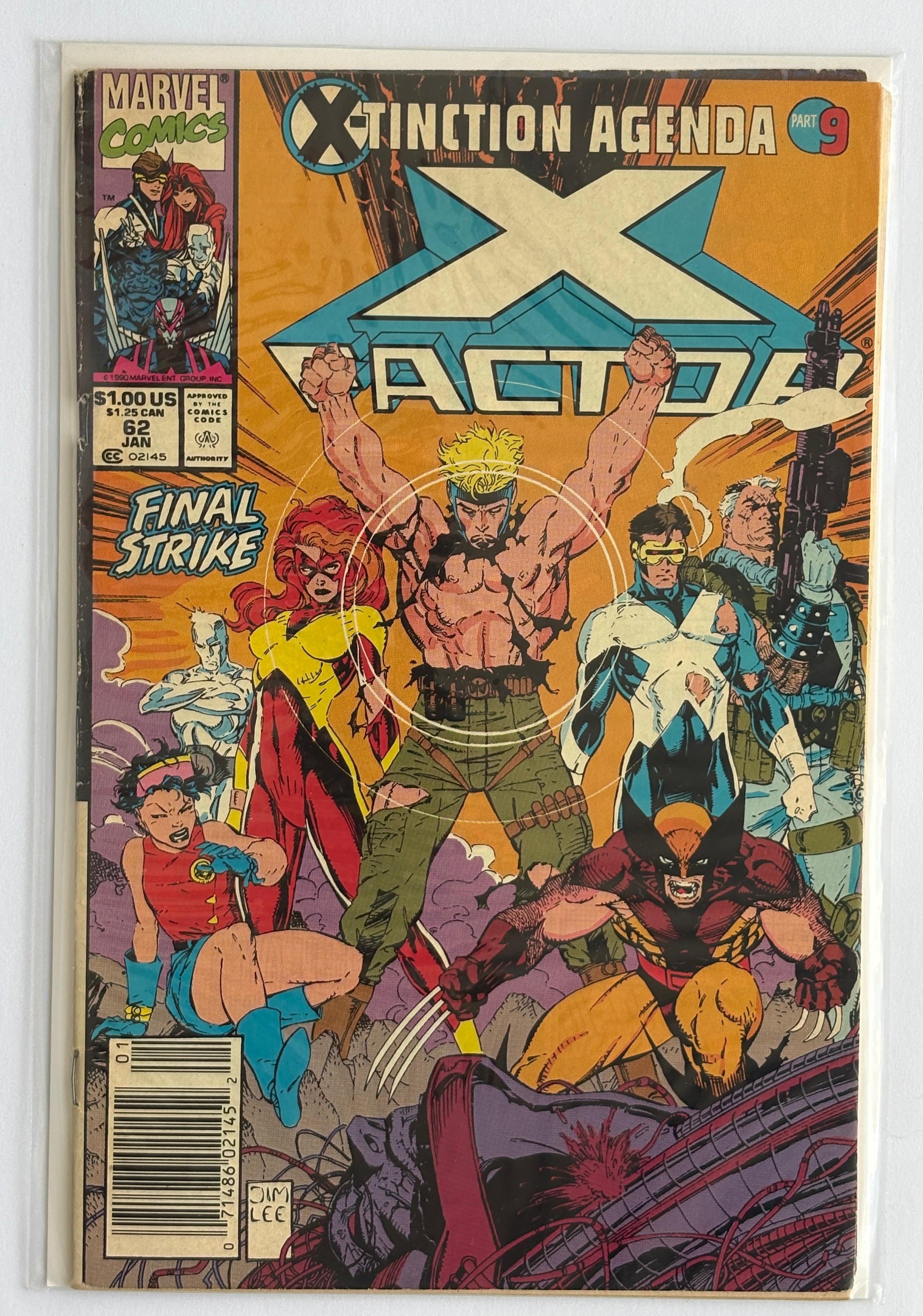 X-Factor #62 - Marvel Comics January 1991 VG/FN 5.0