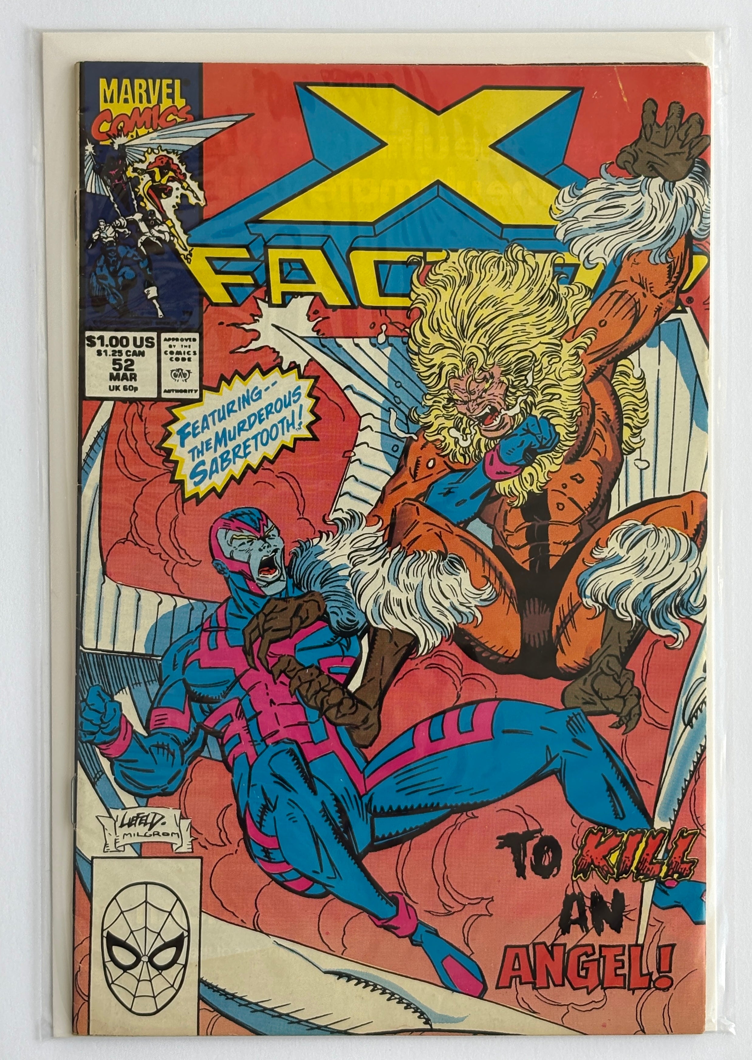 X-Factor #52 - Marvel Comics March 1990 F/VF 7.0