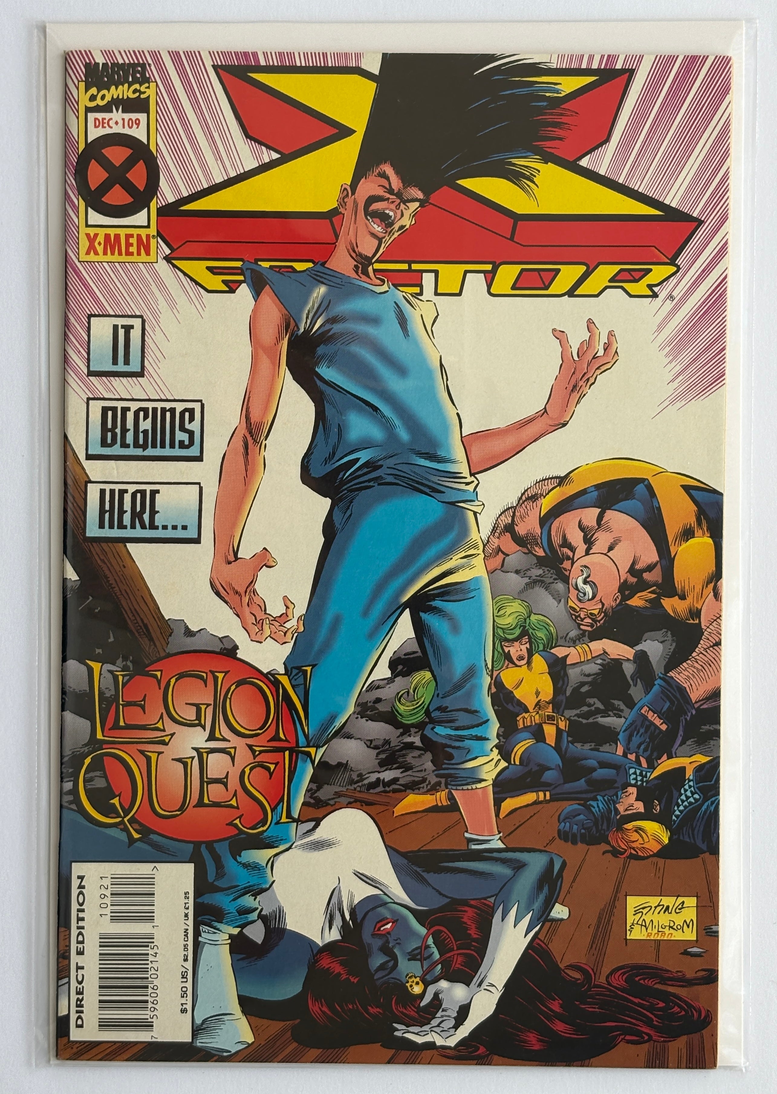 X-Factor #109 - 1st Printing Marvel Comics December 1994 F/VF 7.0
