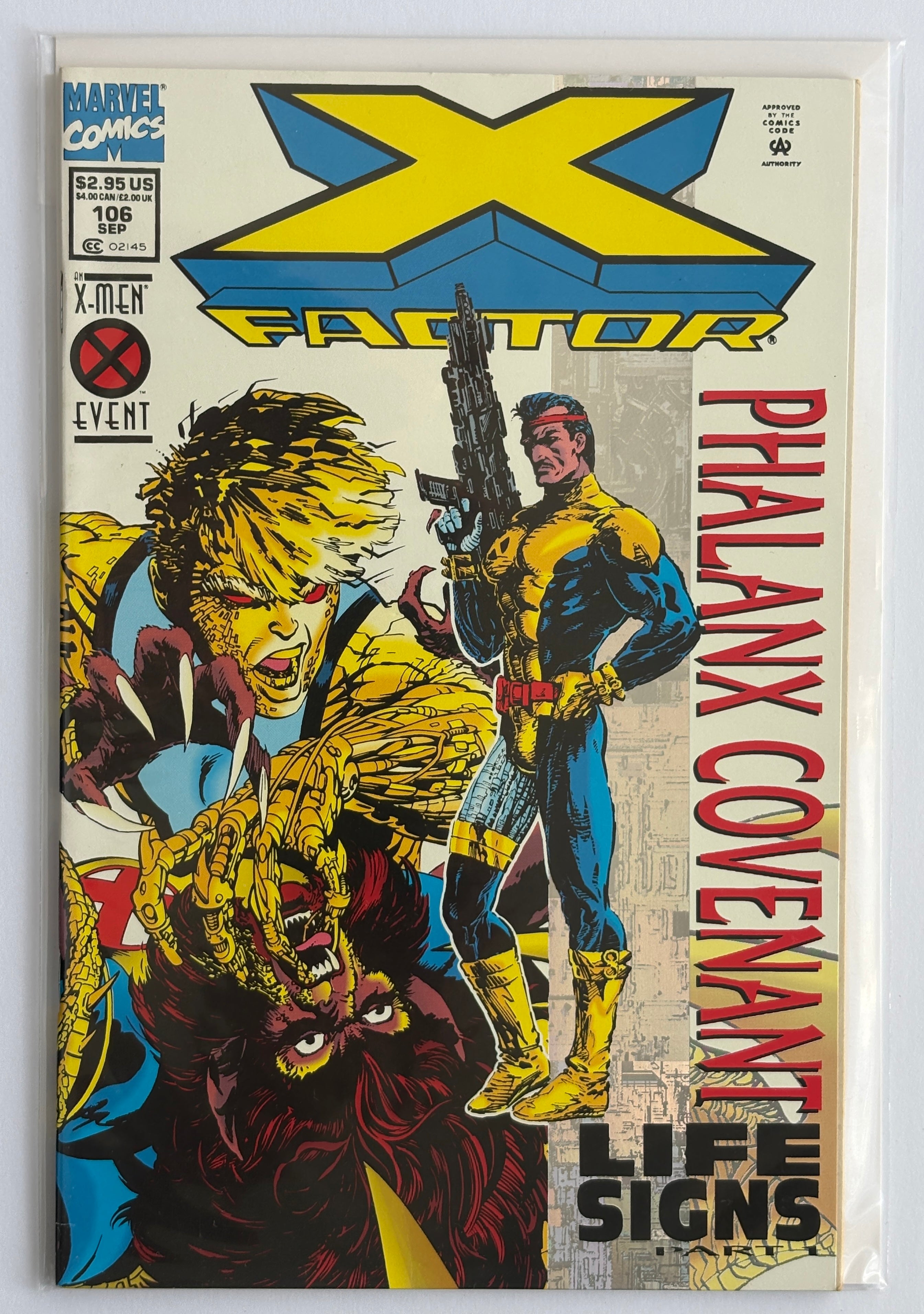 X-Factor #106 - 1st Printing Marvel Comics September 1994 F/VF 7.0