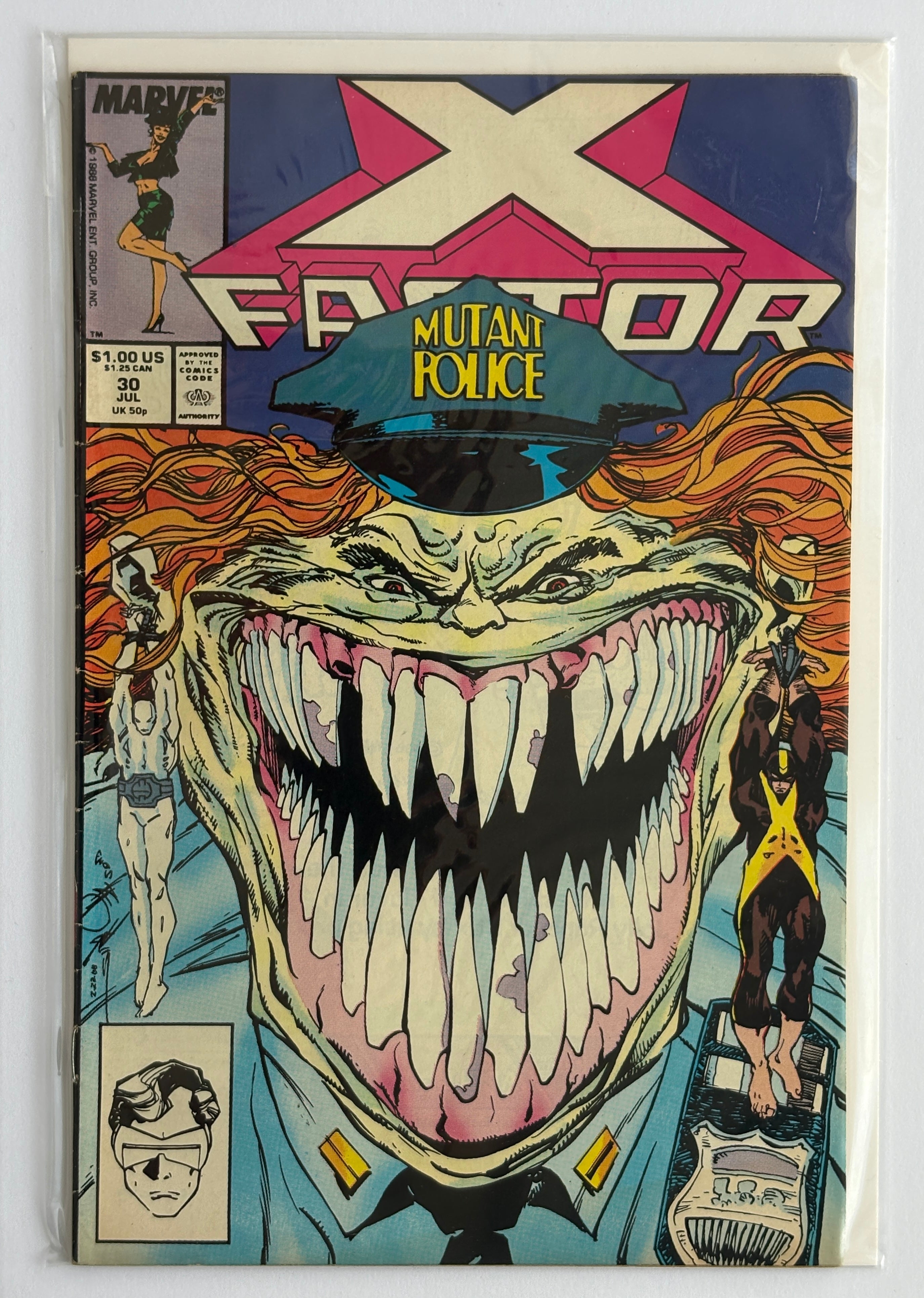 X-Factor #30 - Marvel Comics - July 1988 VF- 7.5