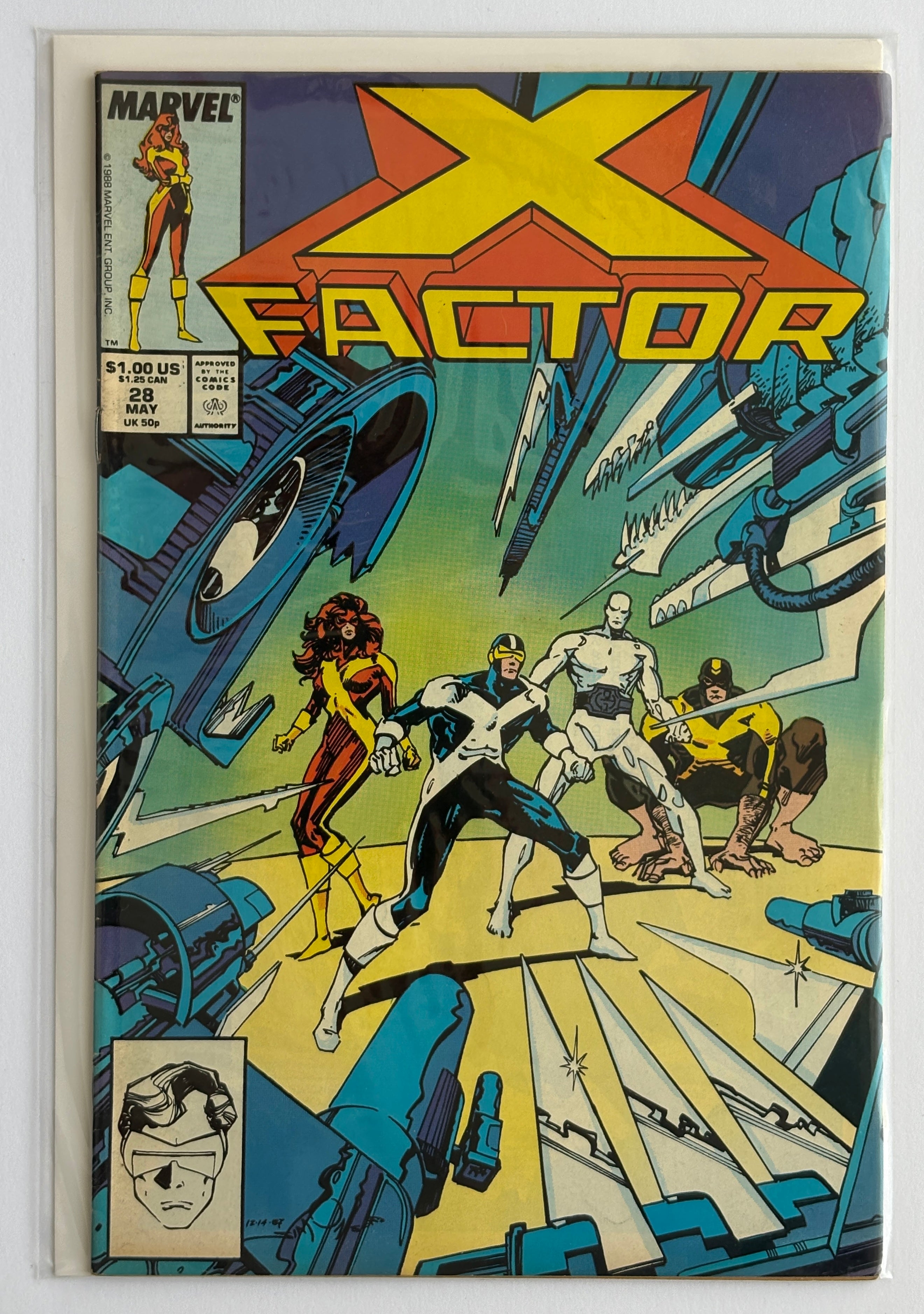 X-Factor #28 - Marvel Comics - May 1988 VF- 7.5