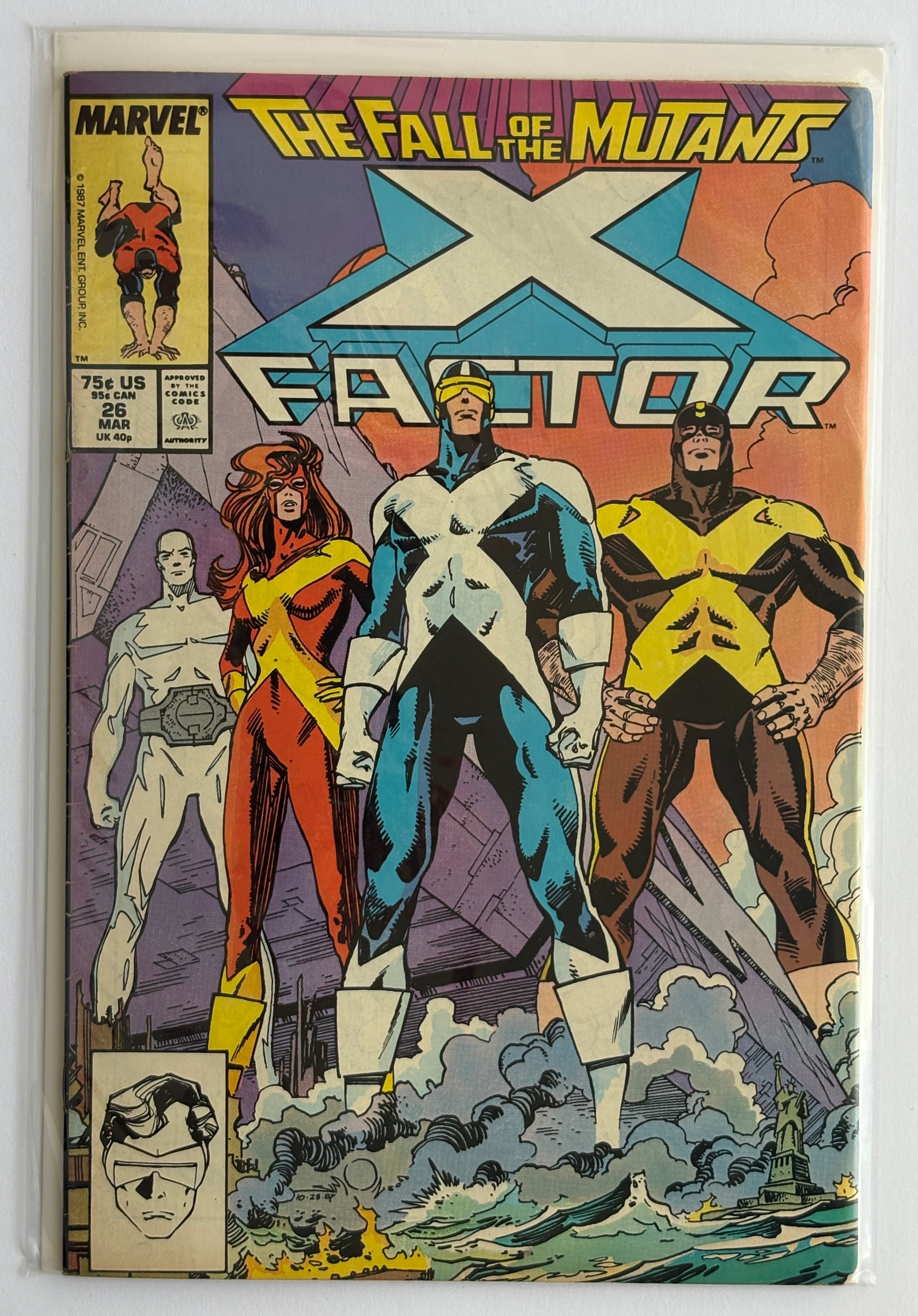 X-Factor #26 - Marvel Comics - March 1988 F/VF 7.0