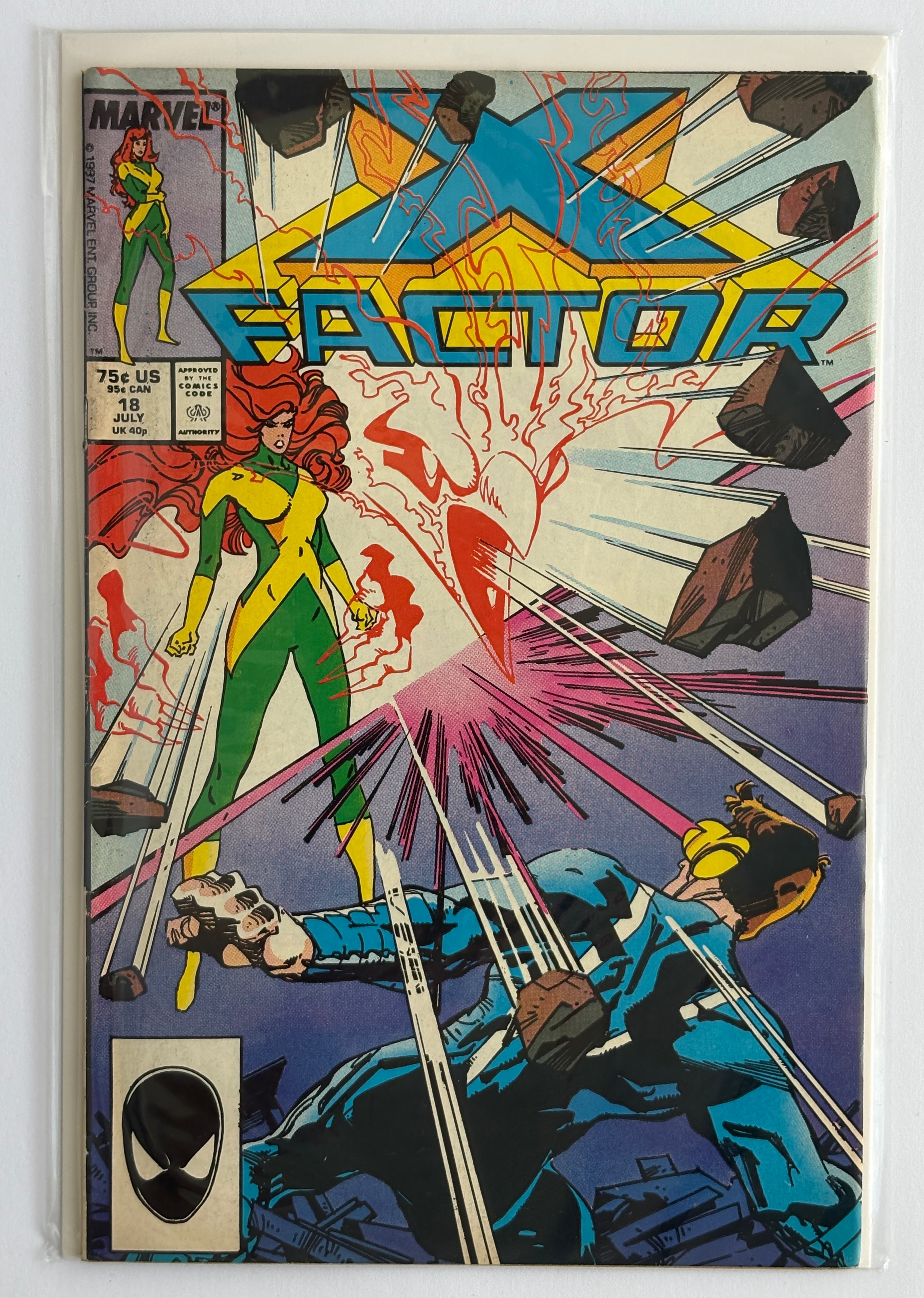X-Factor #18 - Marvel Comics - July 1987 F/VF 7.0