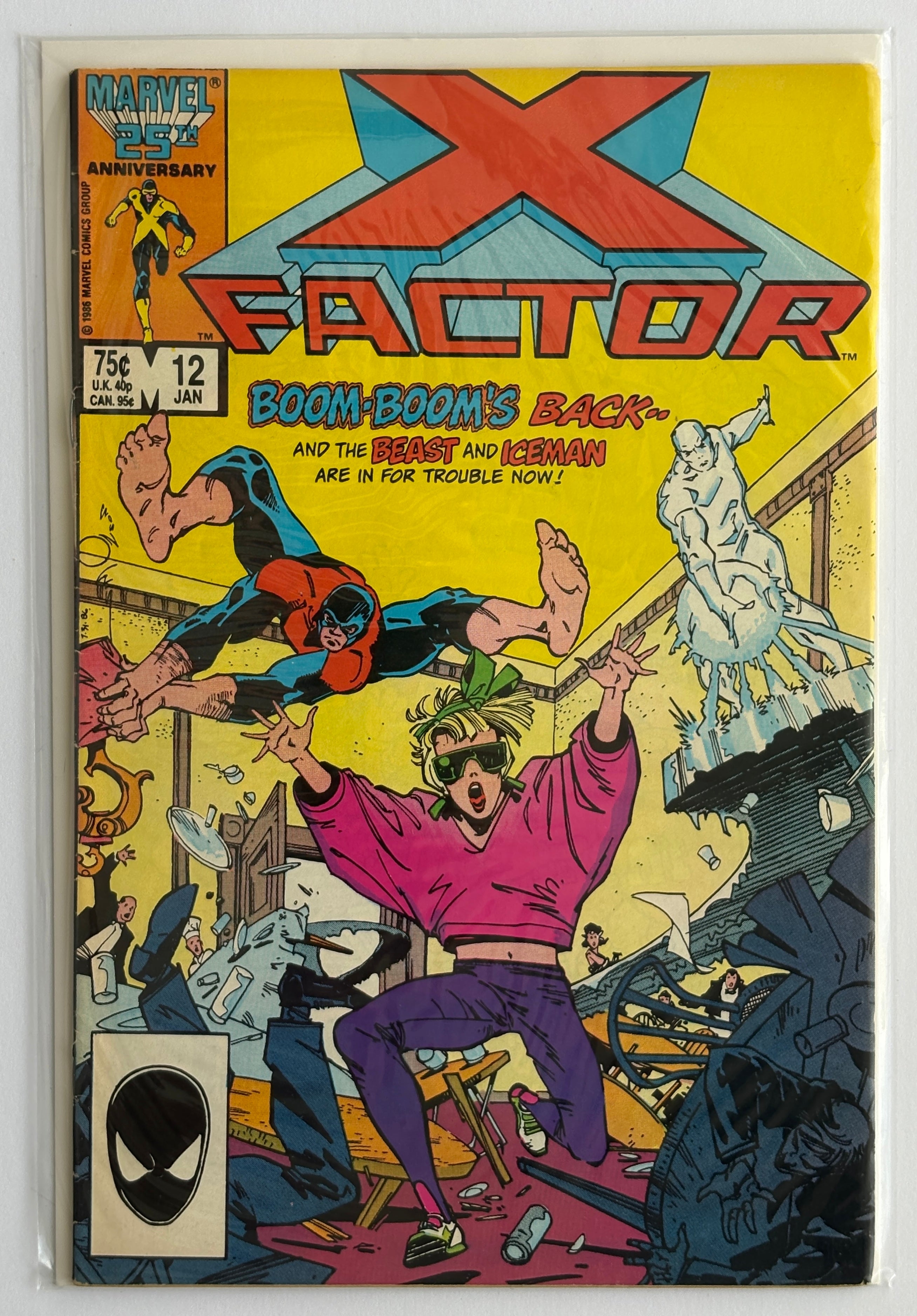 X-Factor #12 - Marvel Comics - January 1987 F/VF 7.0