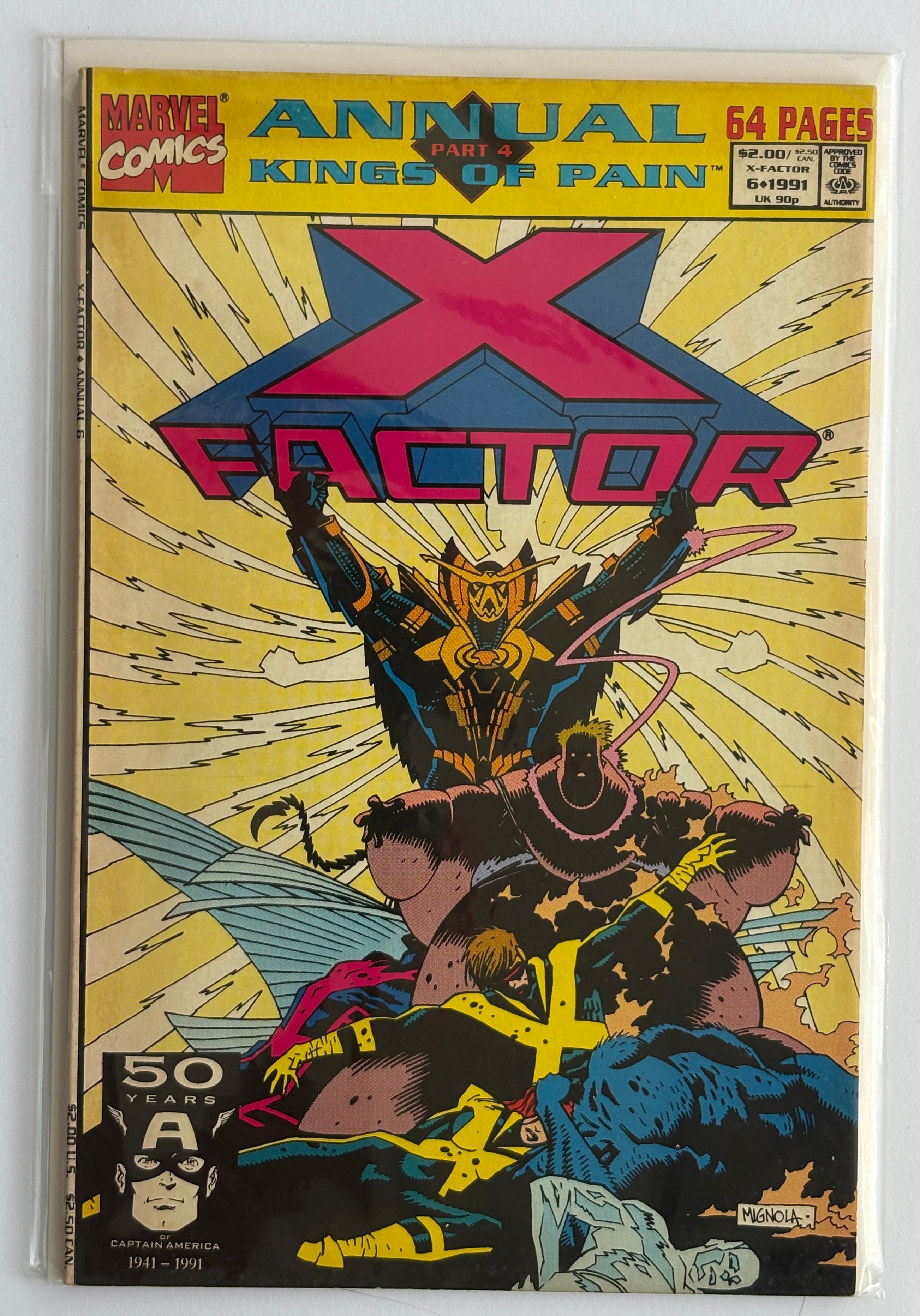 X-Factor Annual #6 - Marvel Comics - 1991 F/VF 7.0
