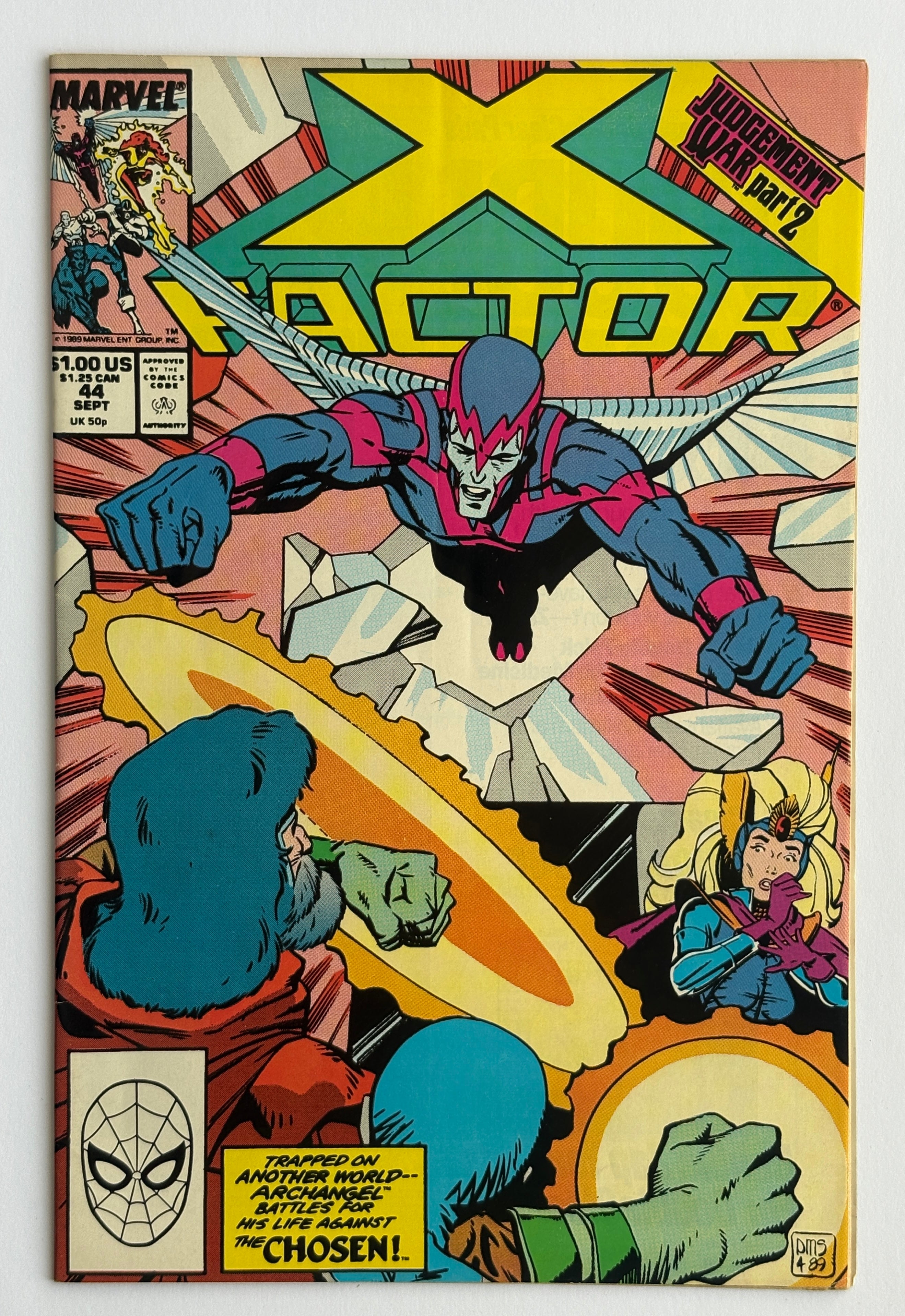 X-Factor #44 - Marvel Comics - September 1989 F/VF 7.0