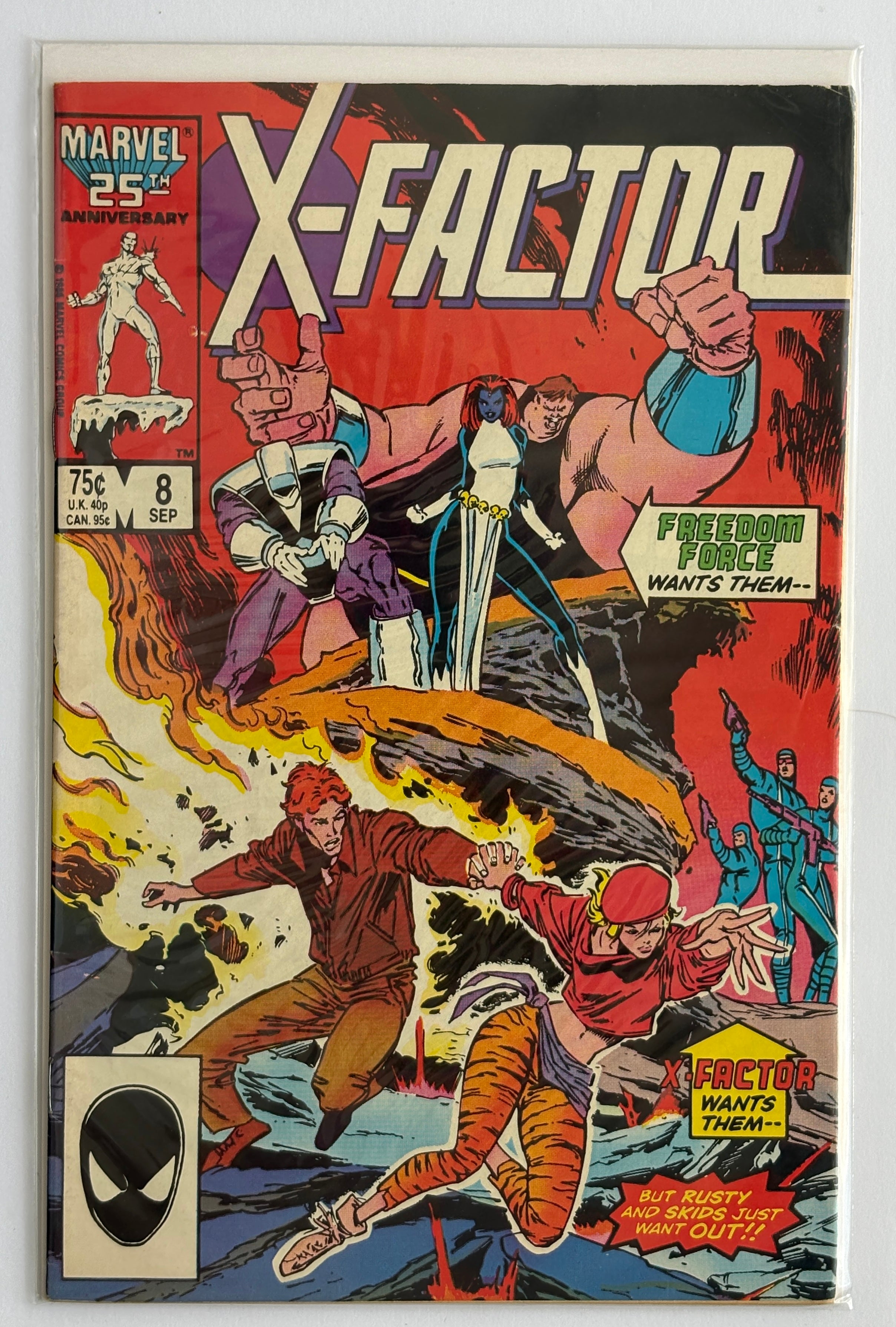 X-Factor #8 - Marvel Comics September 1986 F/VF 7.0