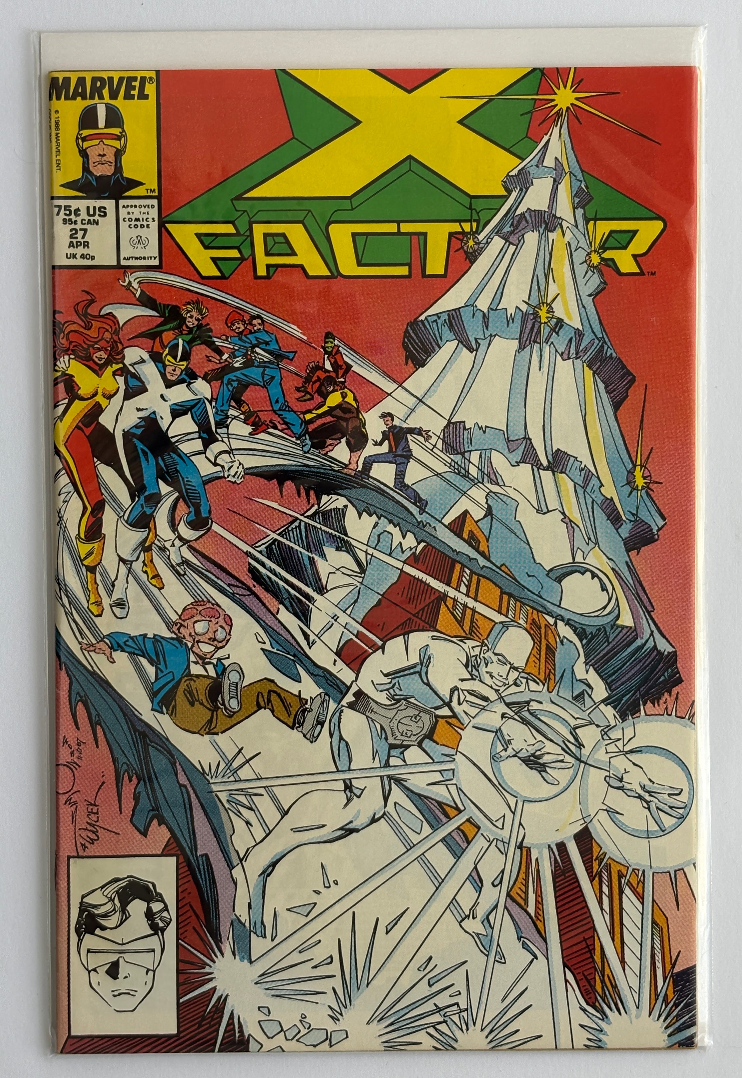 X-Factor #27 - Marvel Comics - April 1988 FN 6.0