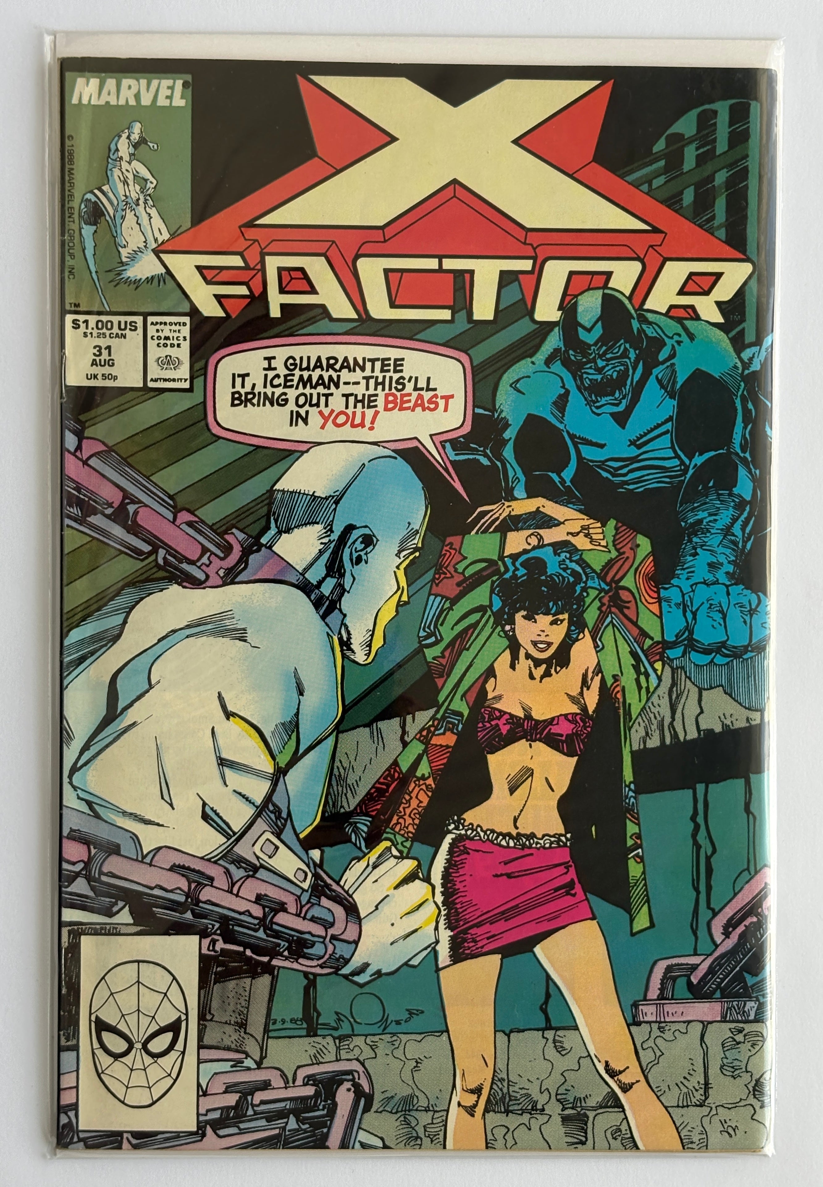 X-Factor #31 - Marvel Comics - August 1988 FN+ 6.5