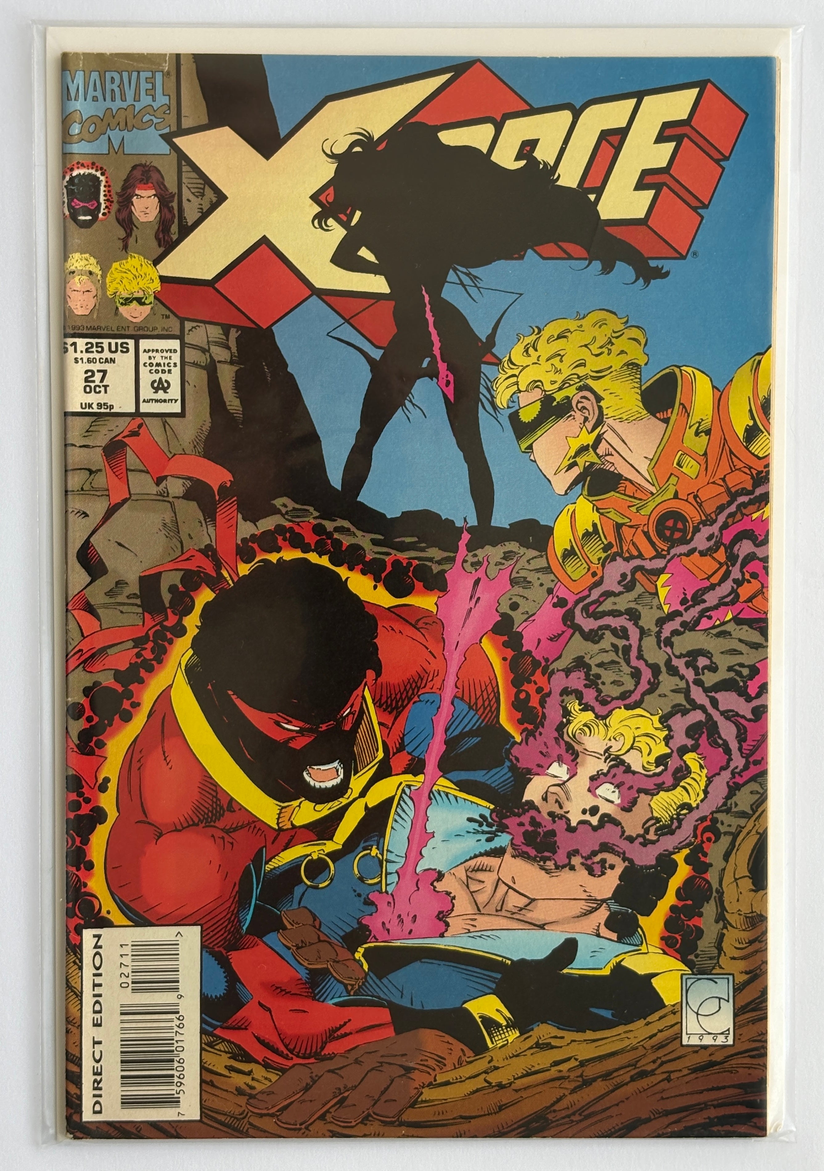 X-Force #27  - Marvel Comics October 1993 F/VF 7.0