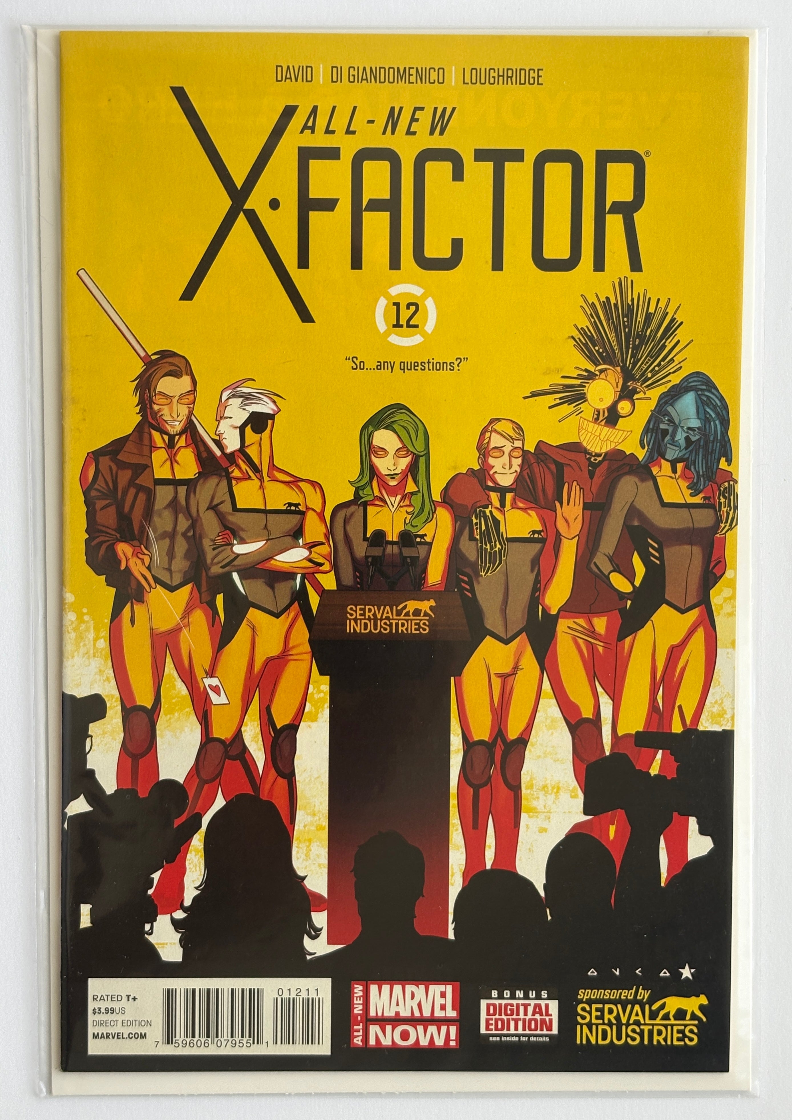 All New X-Factor #12 - Marvel Comics October 2014 VF/NM 9.0