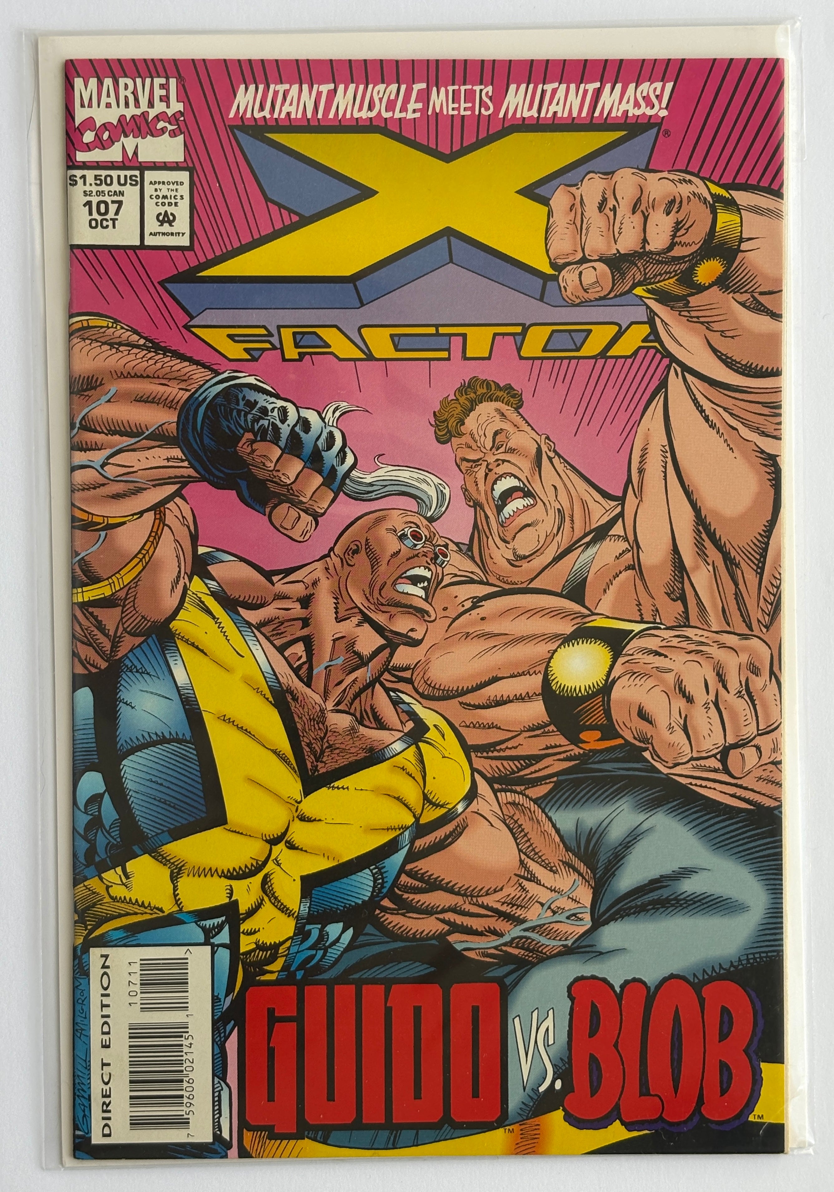 X-Factor #107 - 1st Printing Marvel Comics October 1994 VF- 7.5