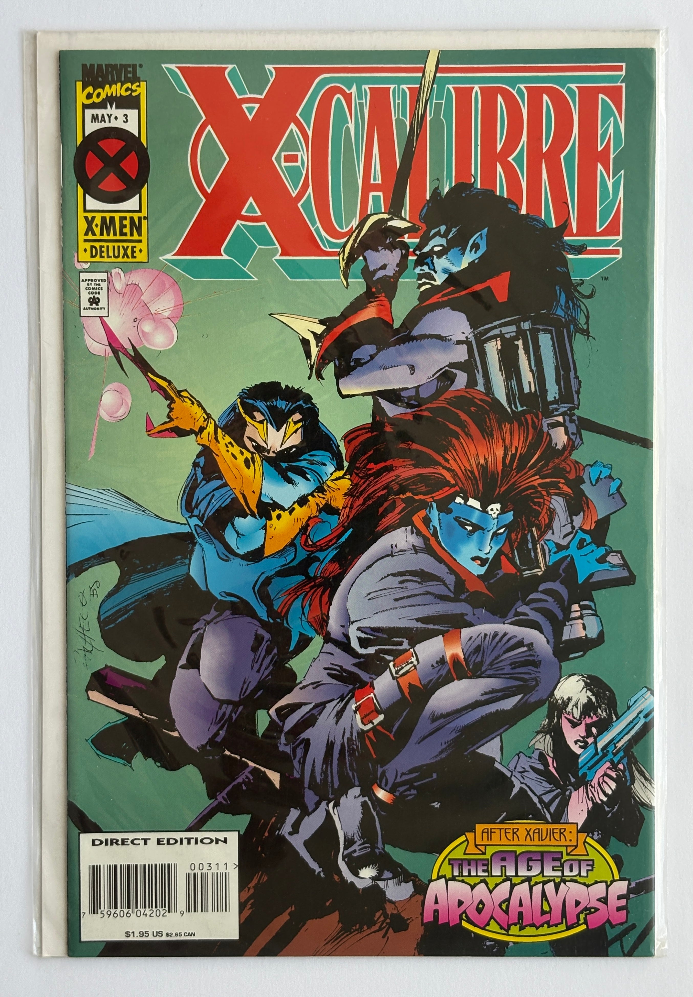 X-Calibre #3 - 1st Printing Marvel Comics May 1995 VF 8.0