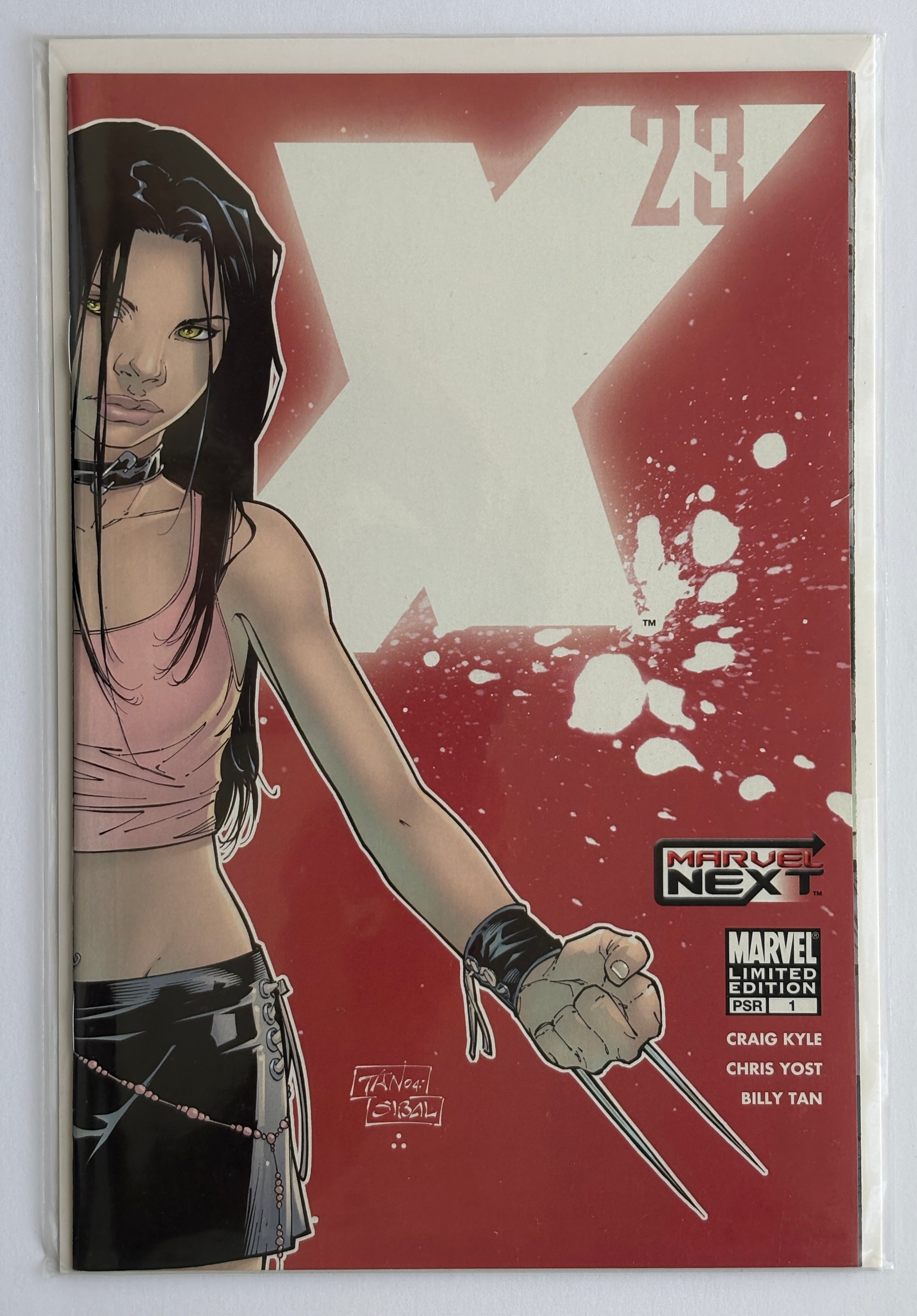 X-23 #1 - Limited Edition Variant - Marvel Comics March 2005 VF+ 8.5