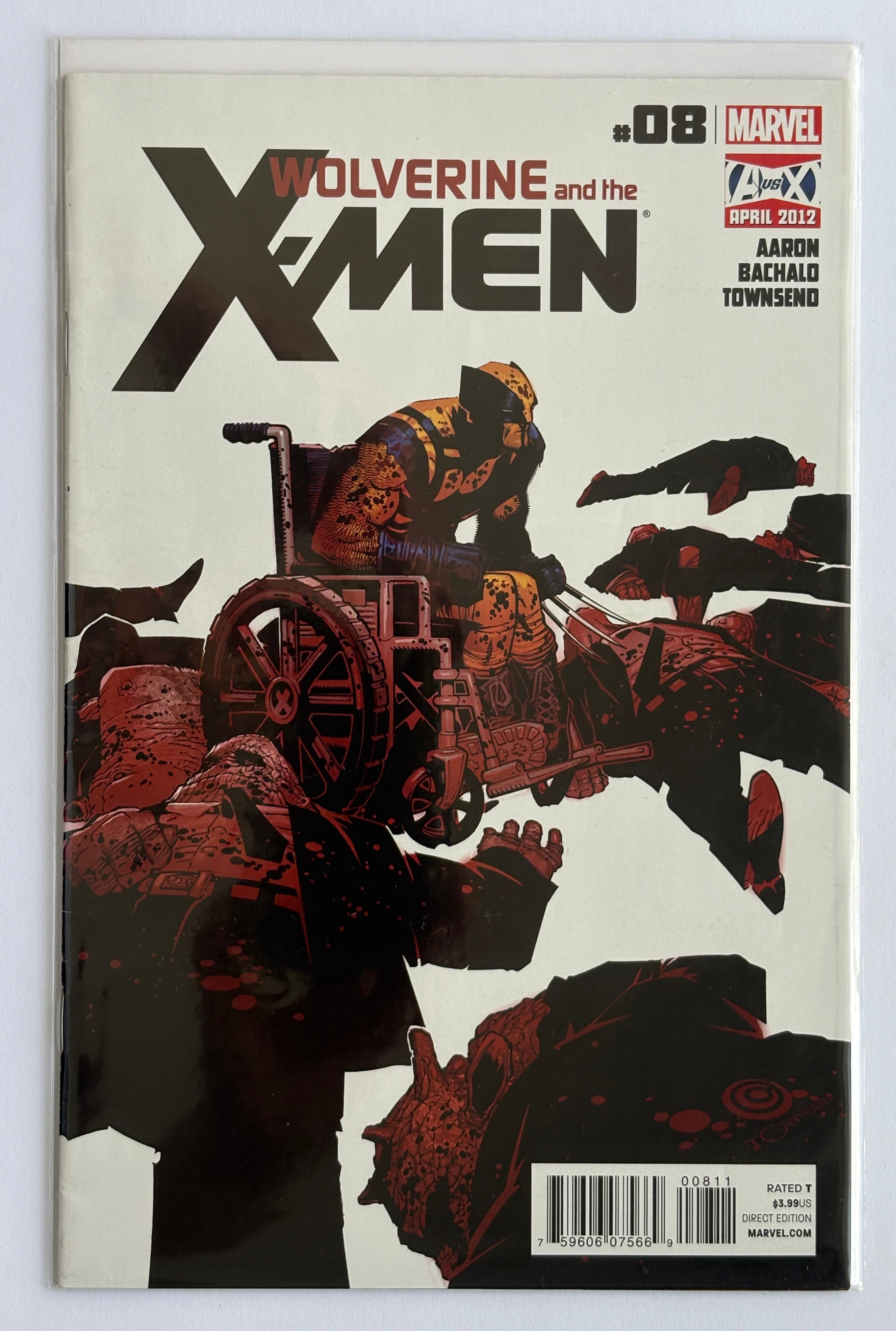 Wolverine and the X-Men #8 - 1st Printing Marvel Comics June 2012 FN+ 6.5