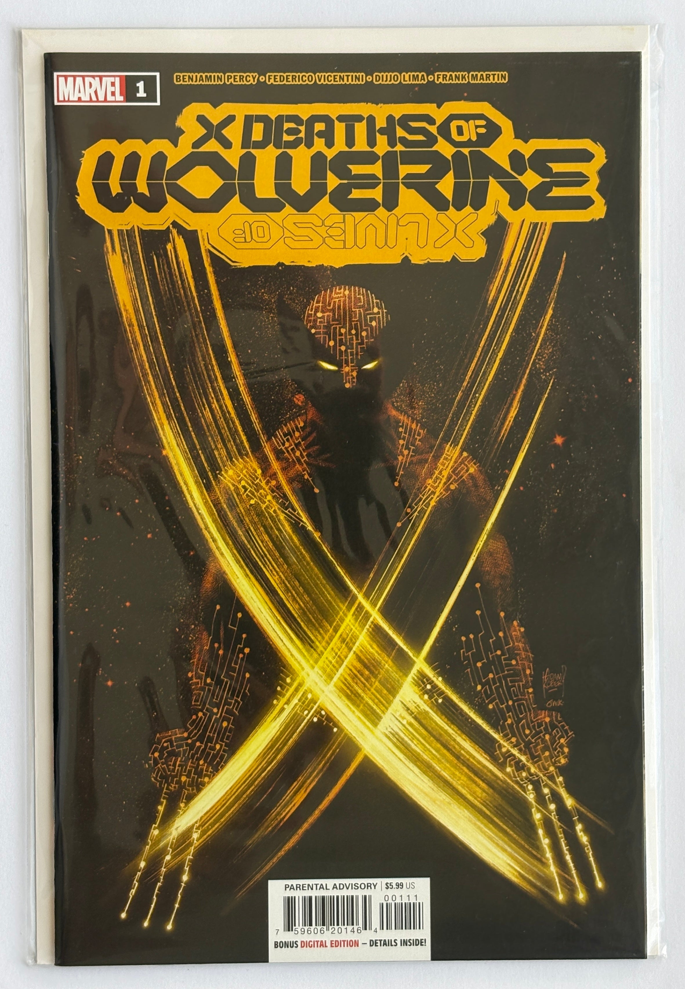X Deaths of Wolverine #1 - 1st Printing Marvel Comics March 2022 NM- 9.2