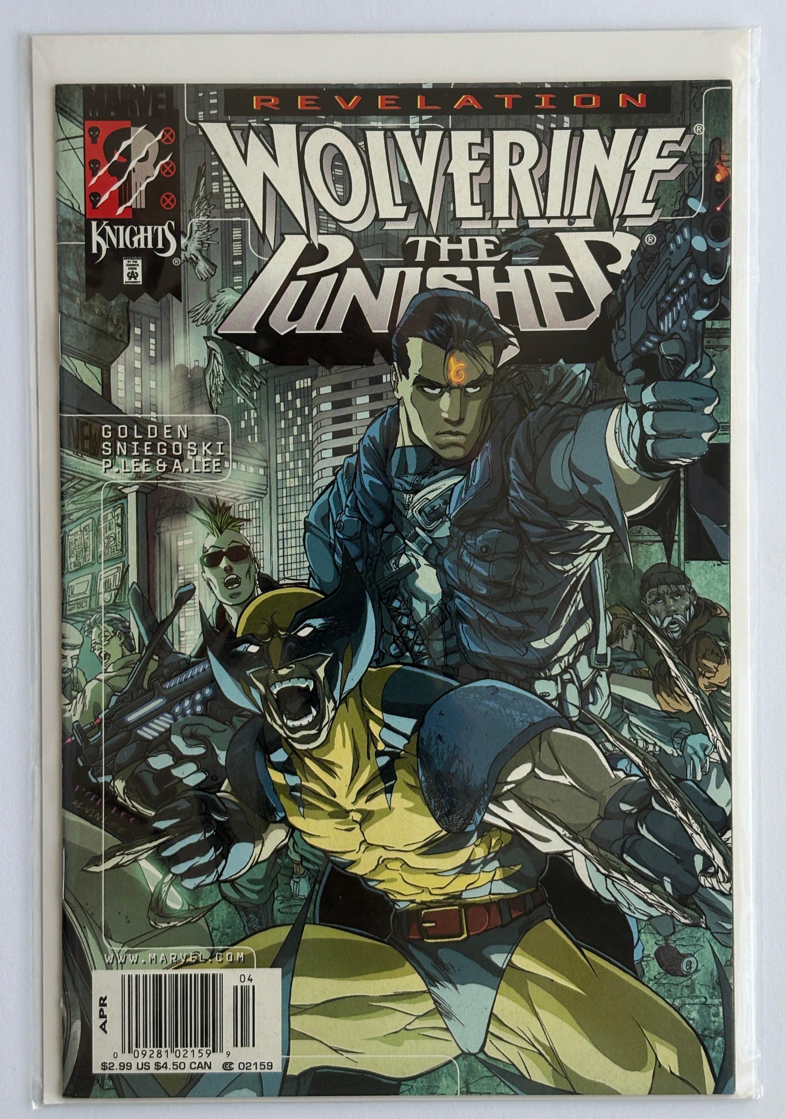 Wolverine / Punisher: Revelation #1 1st Printing Marvel April 2001 VF 8.0