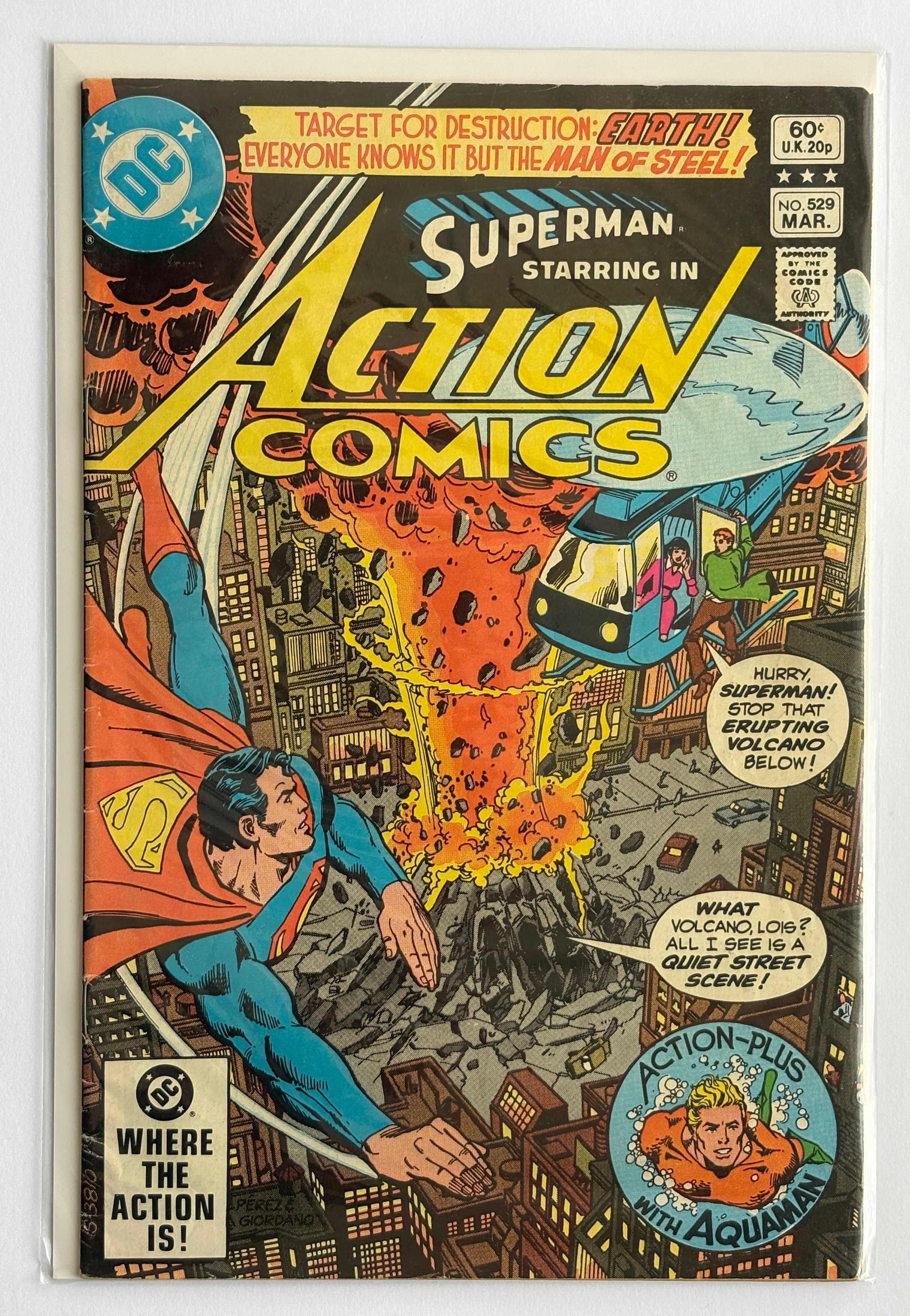 Action Comics #529 - Superman - DC Comics March 1982 FN 6.0