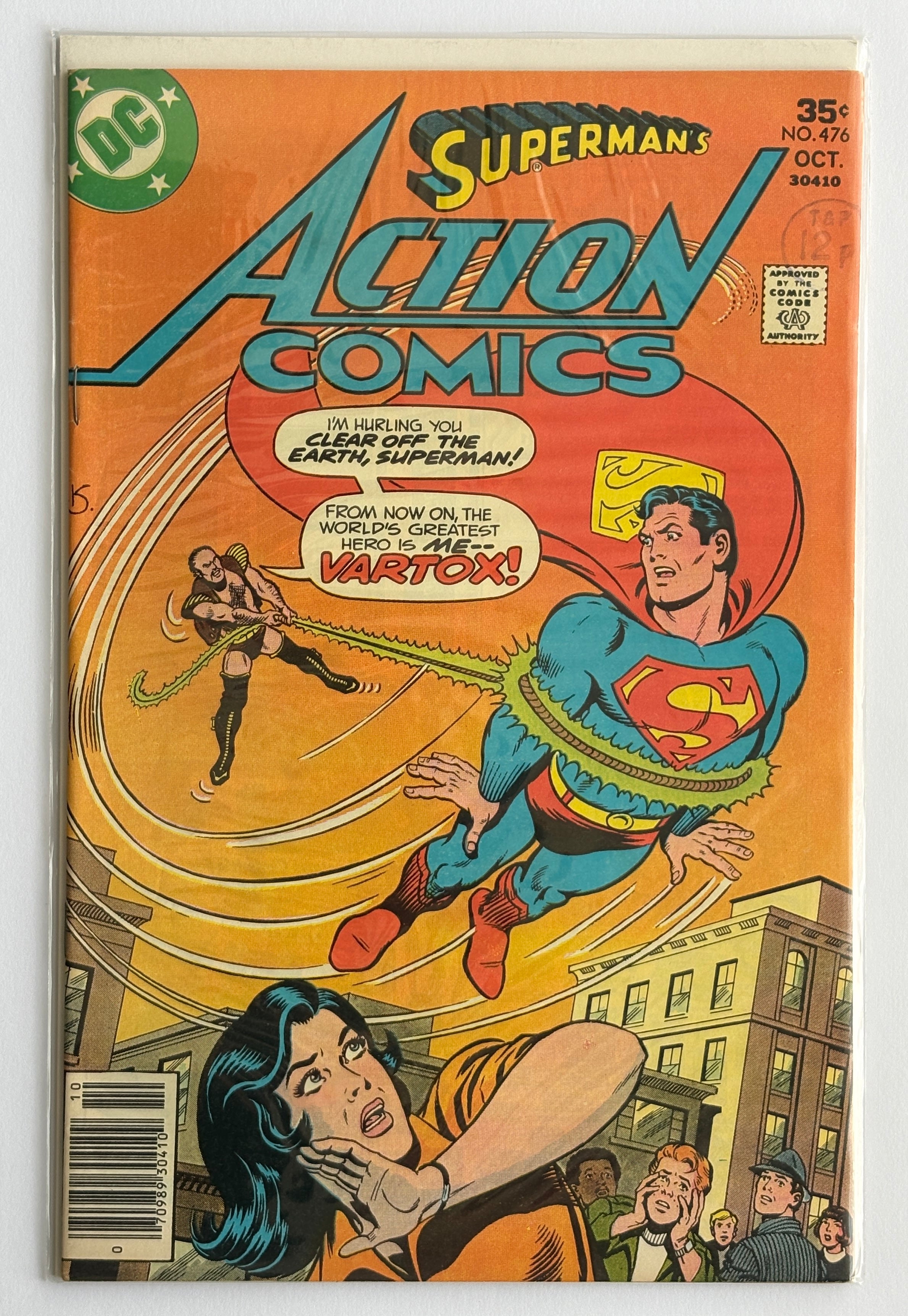 Action Comics #476 - Superman - DC Comics October 1977 VF- 7.5