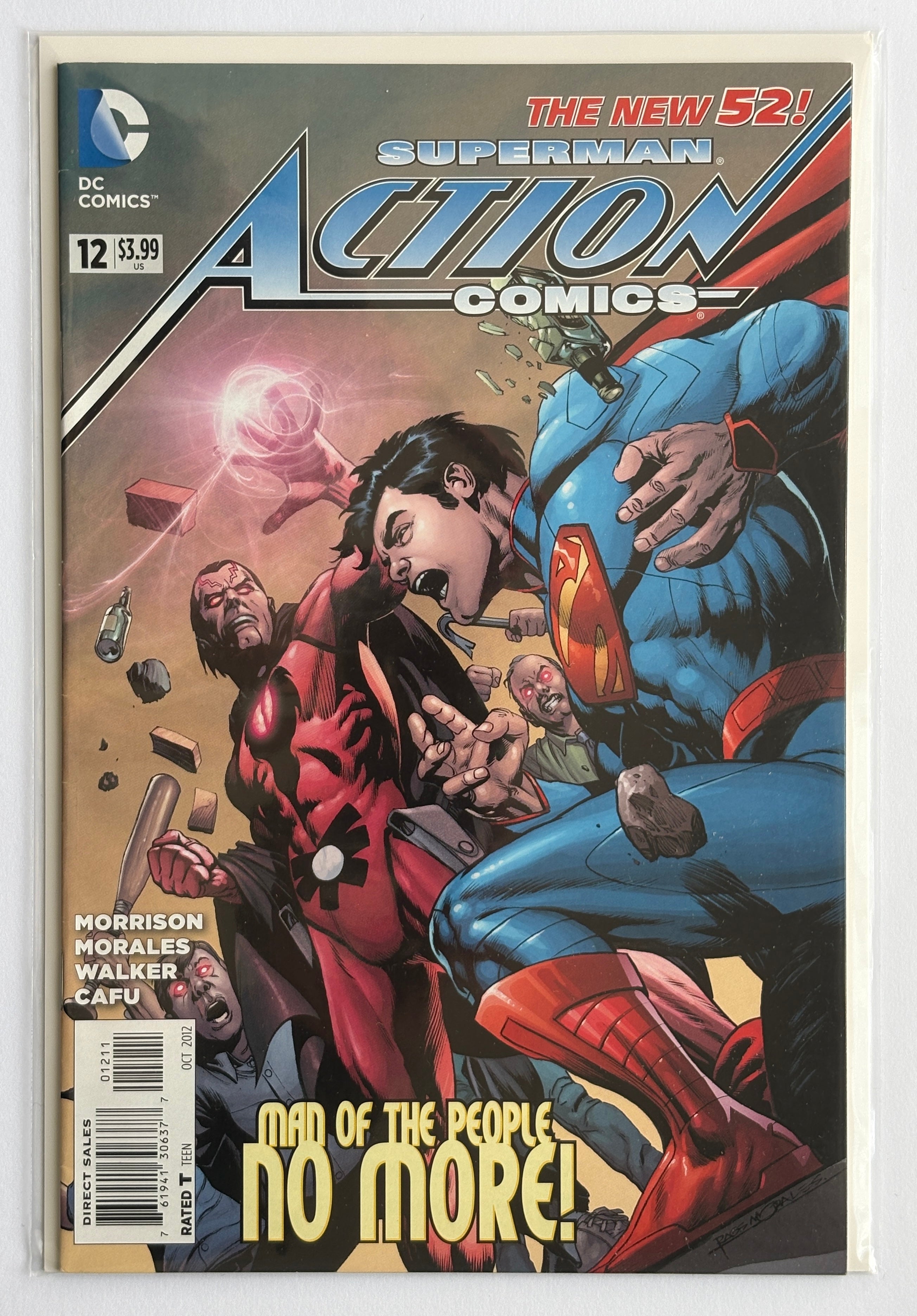 Action Comics #12 - New 52 Superman 1st Printing - DC Comics Oct 2012 F/VF 7.0