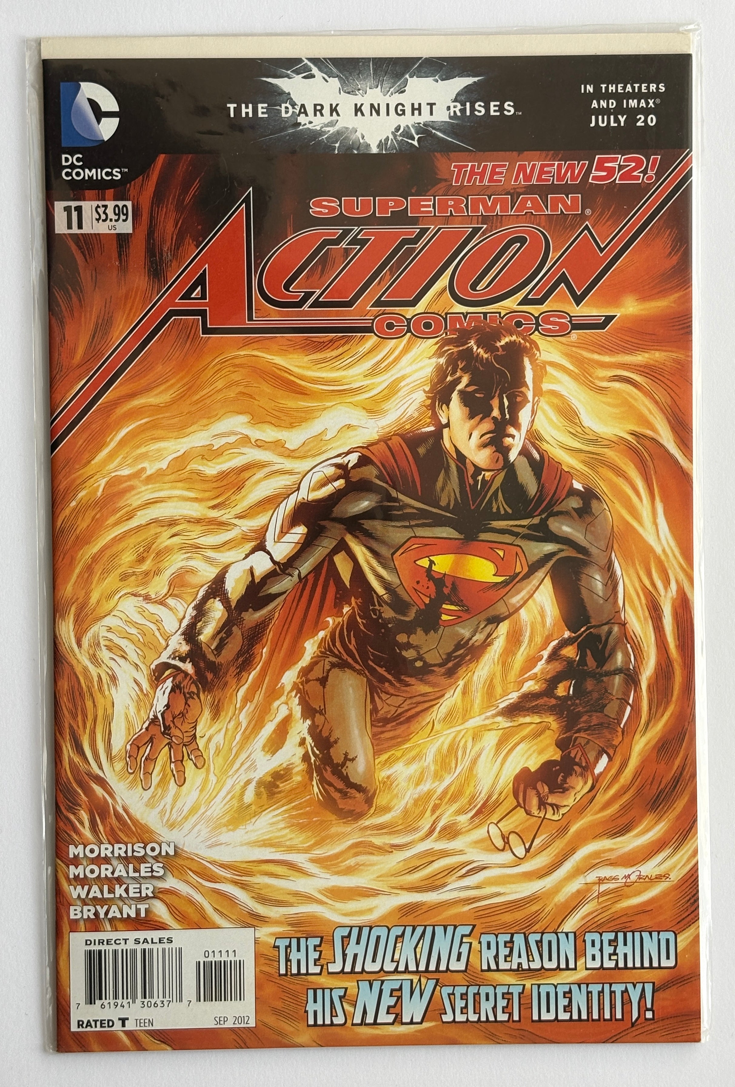 Action Comics #11 - New 52 1st Printing Cover A - DC Comics Sept 2012 VF 8.0