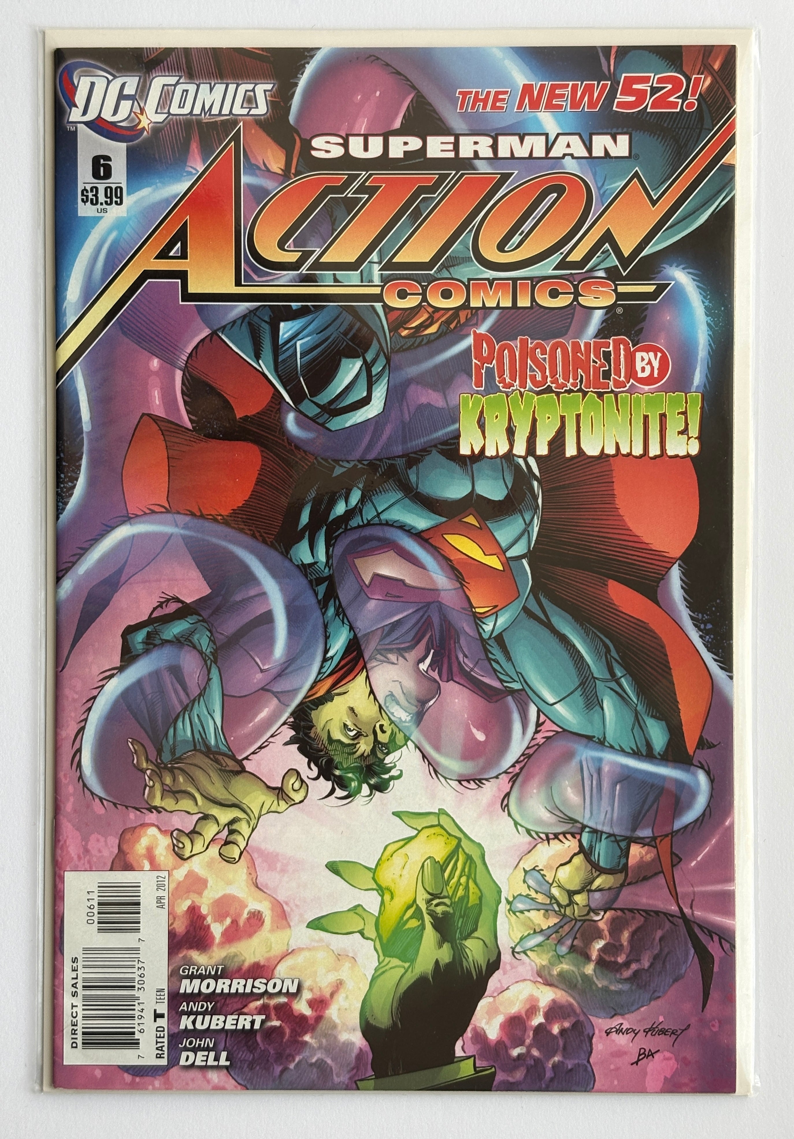 Action Comics #6 - New 52 - 1st Printing DC Comics April 2012 F/VF 7.0