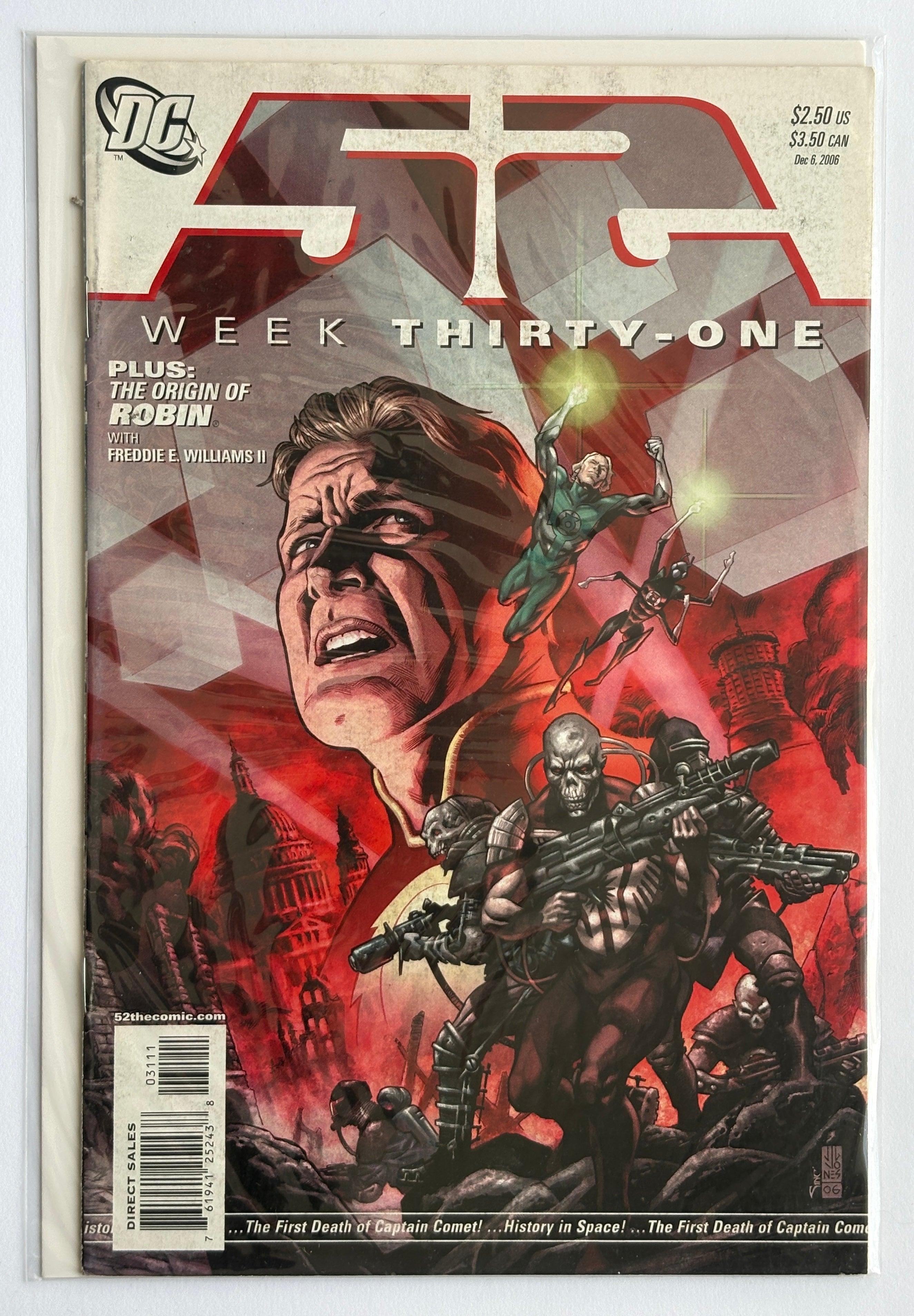 DC 52 Week Thirty-One - 1st Printing DC Comics February 2007 FN 6.0